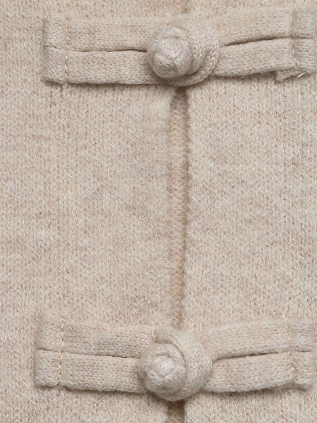 Button Up Dropped Shoulder Cardigan