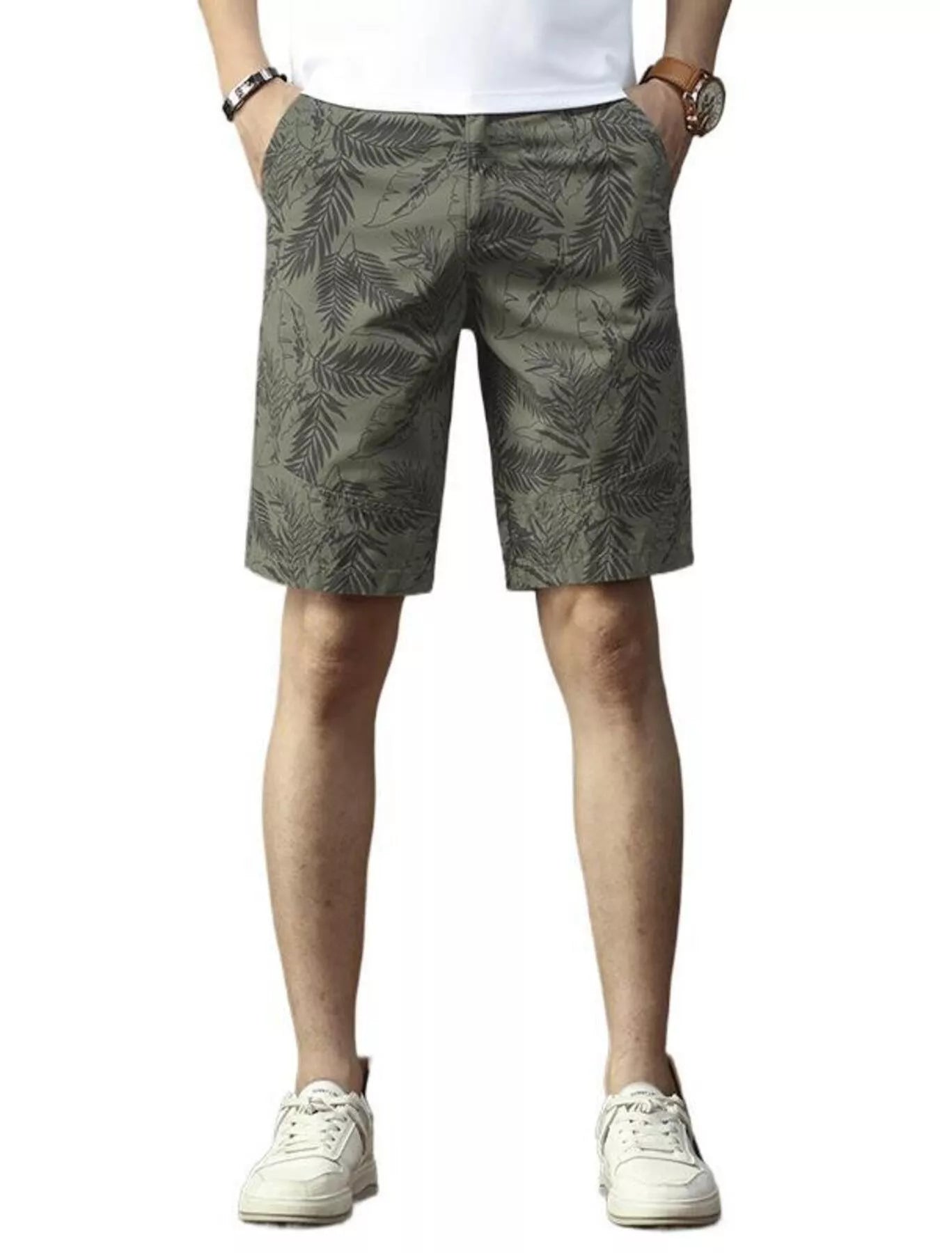 Men's Printed Loose Fit Shorts