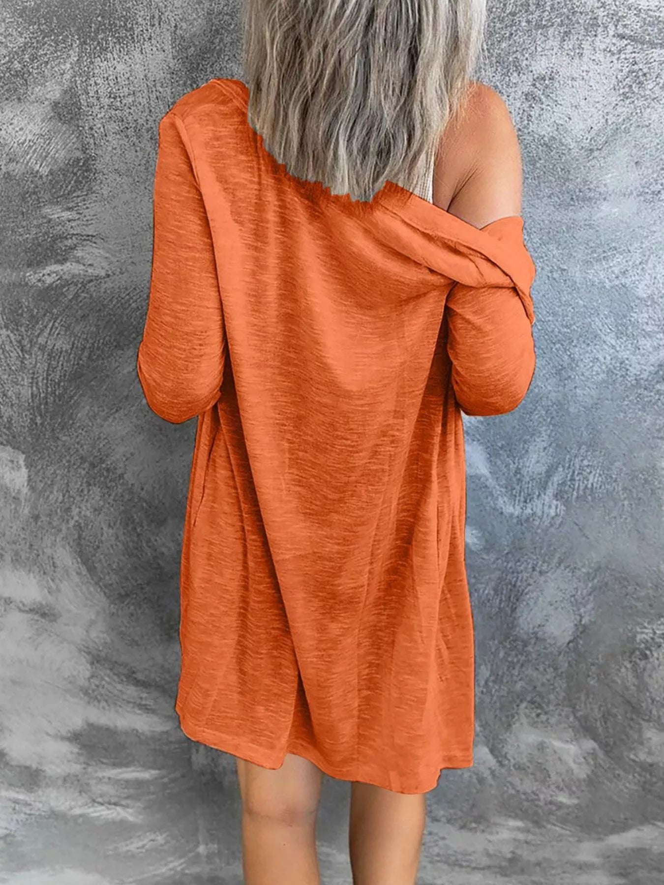 Full Size Lightweight Button-Up Cardigan Plus Size