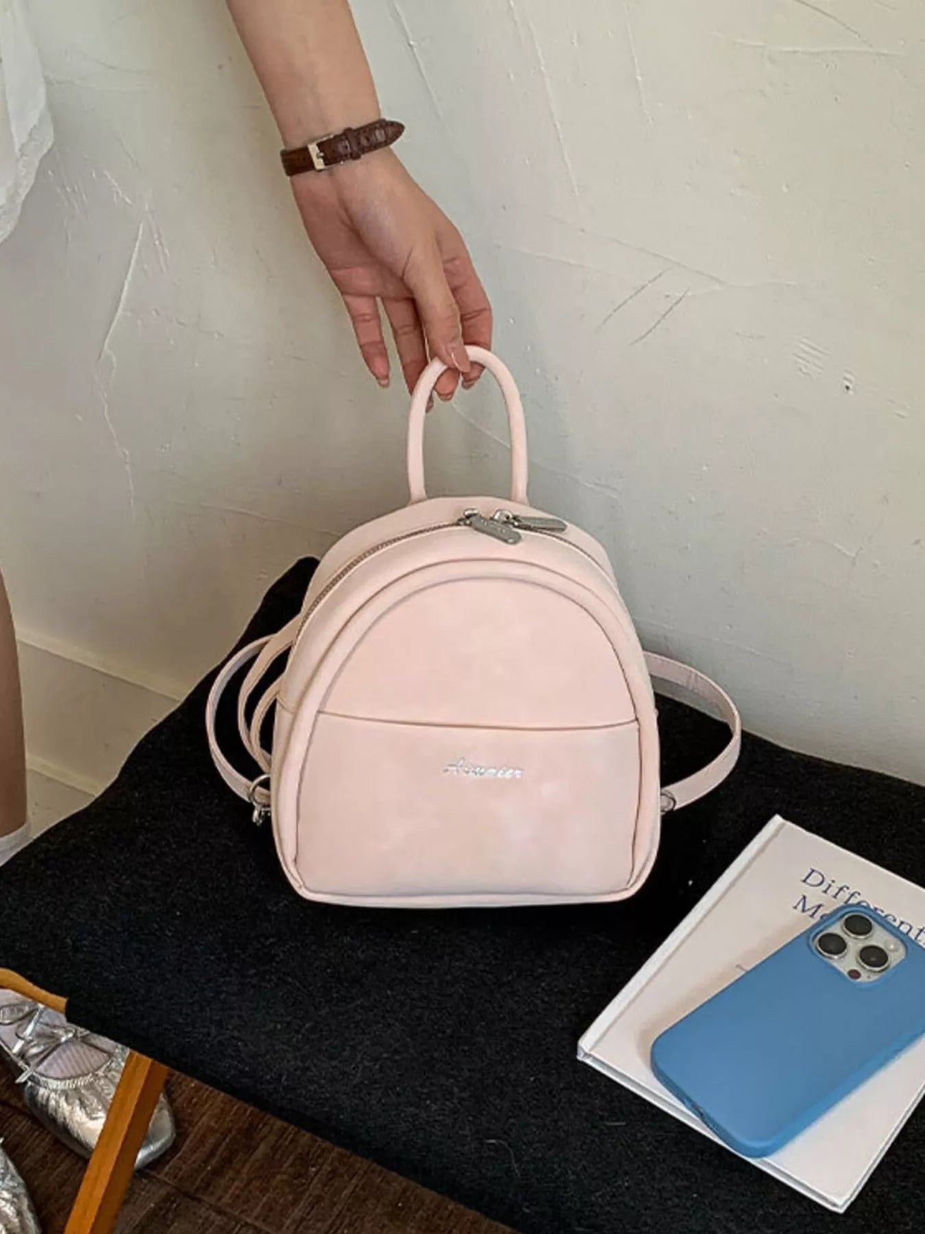 Adjustable Strap Mini Backpack Bag