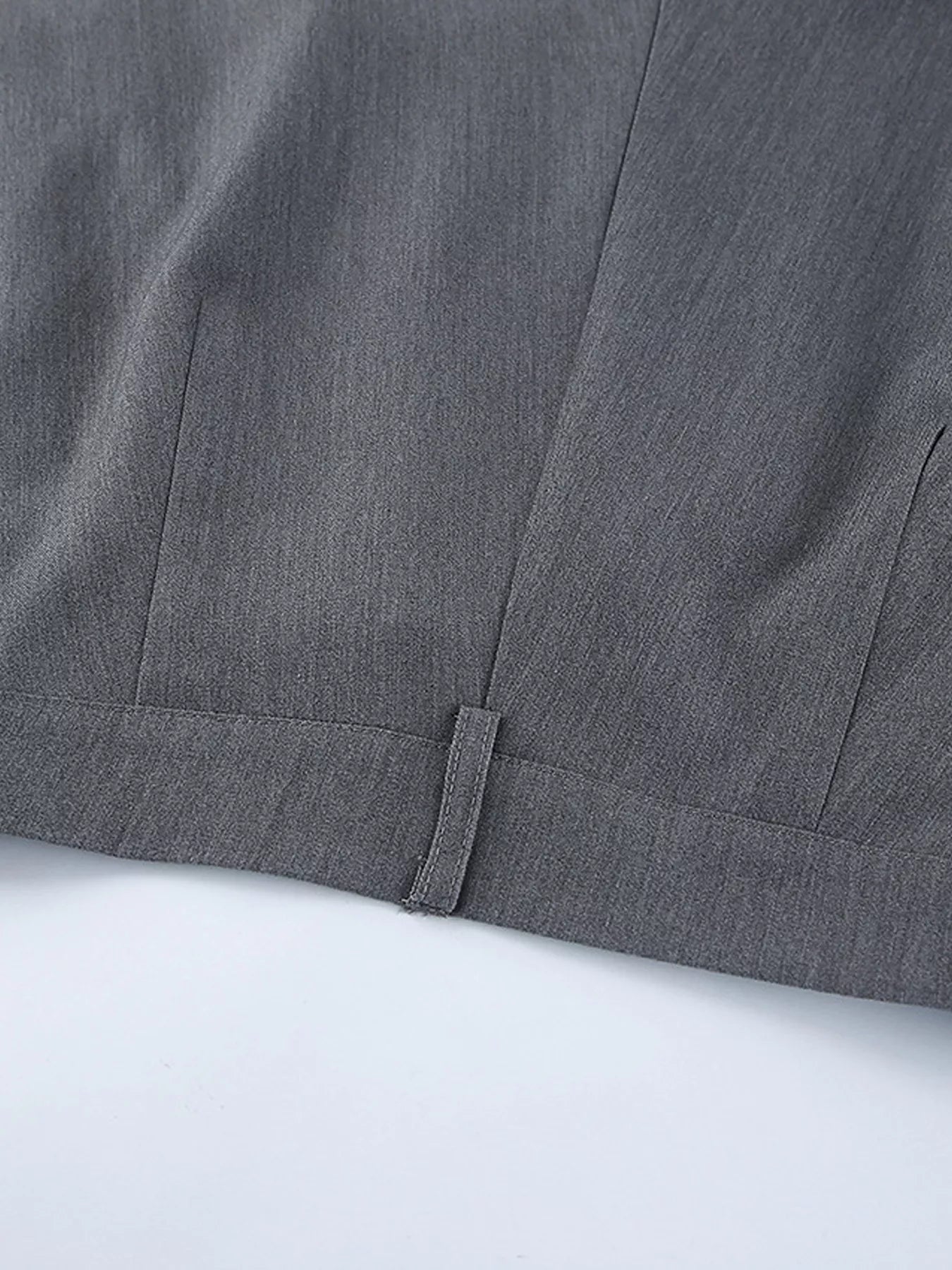High-Waisted Wide-Leg Pleated Pants