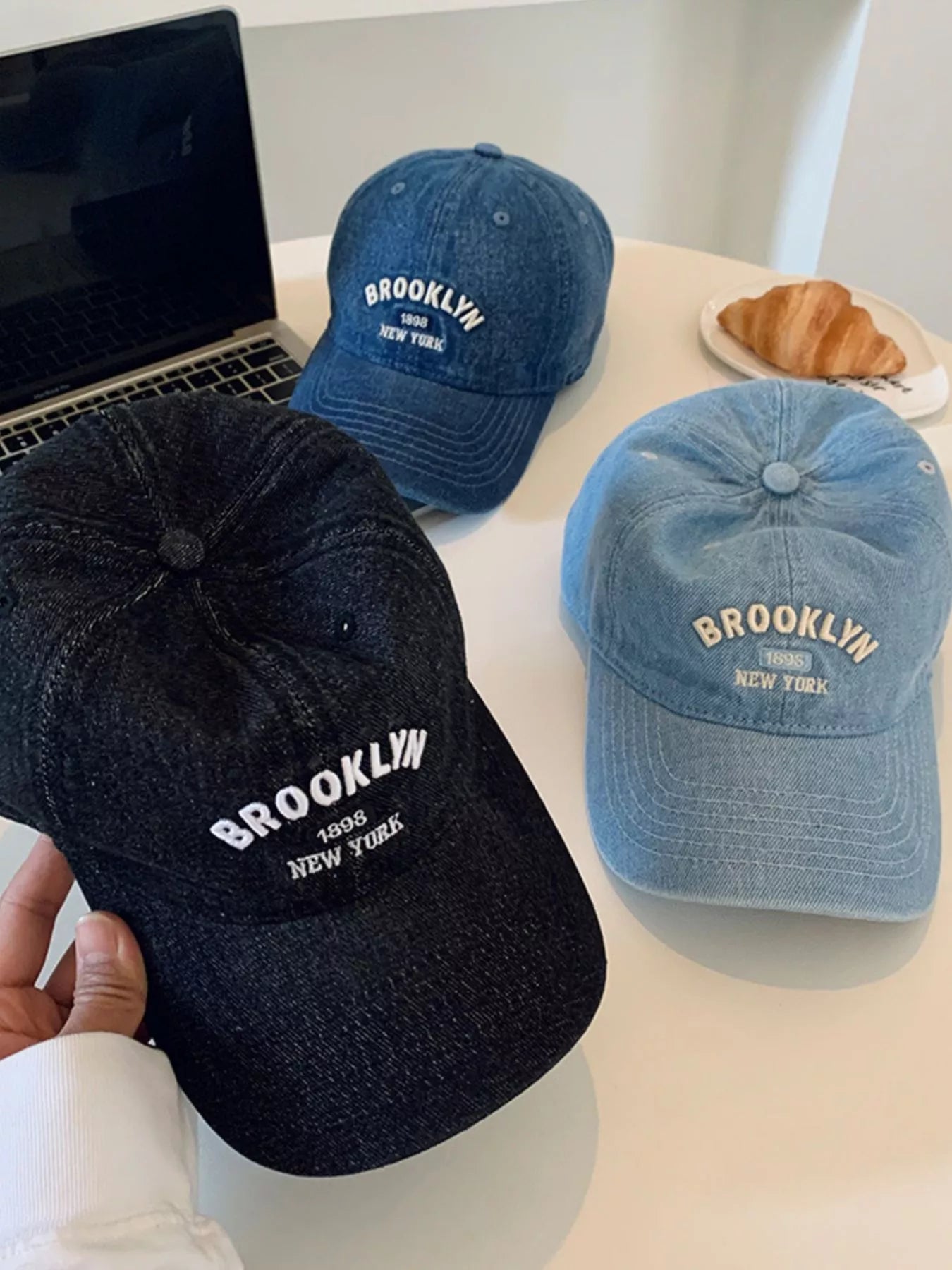 Letter Embroidered Baseball Cap