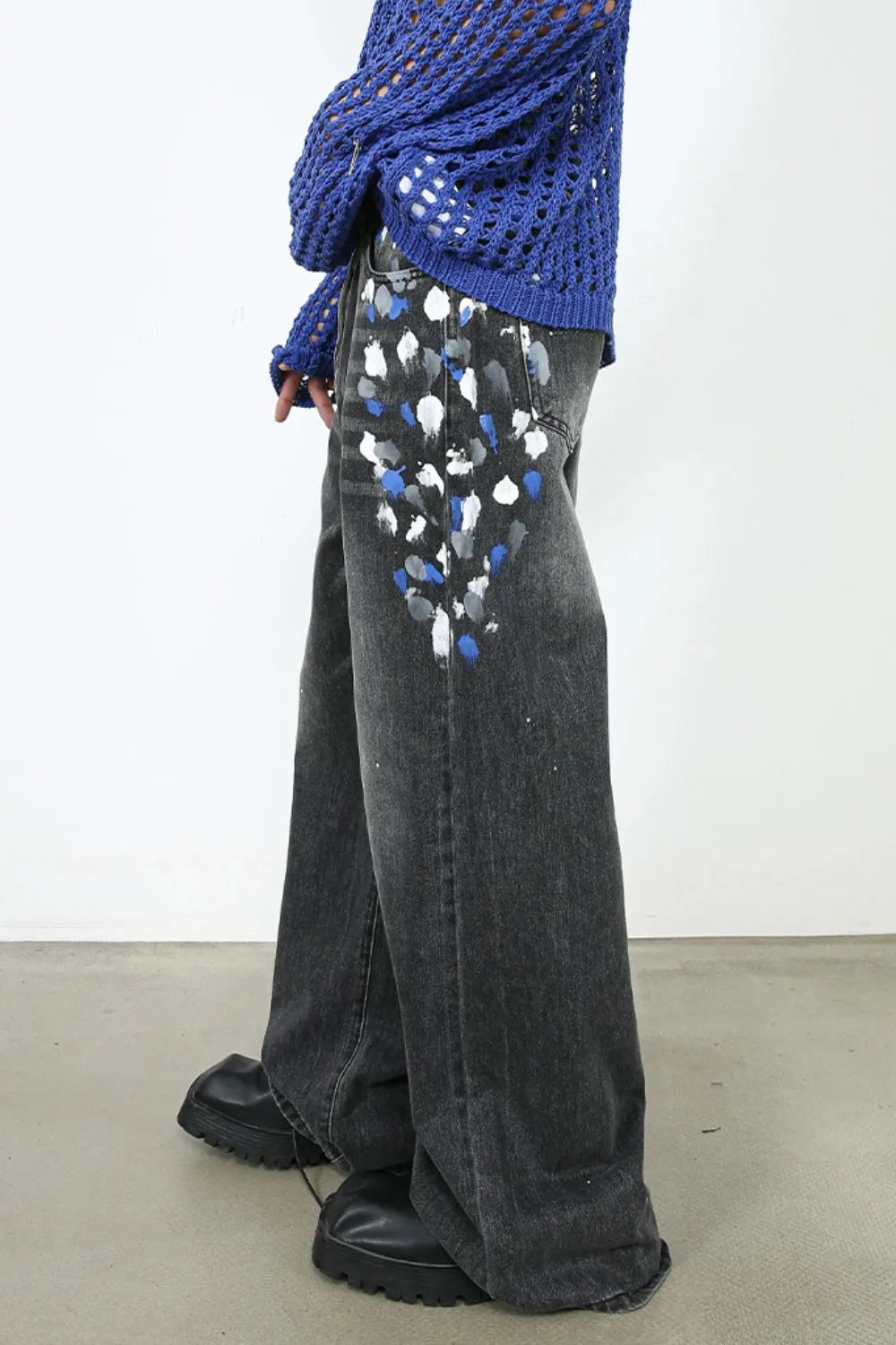 Men's Wide Leg Jeans