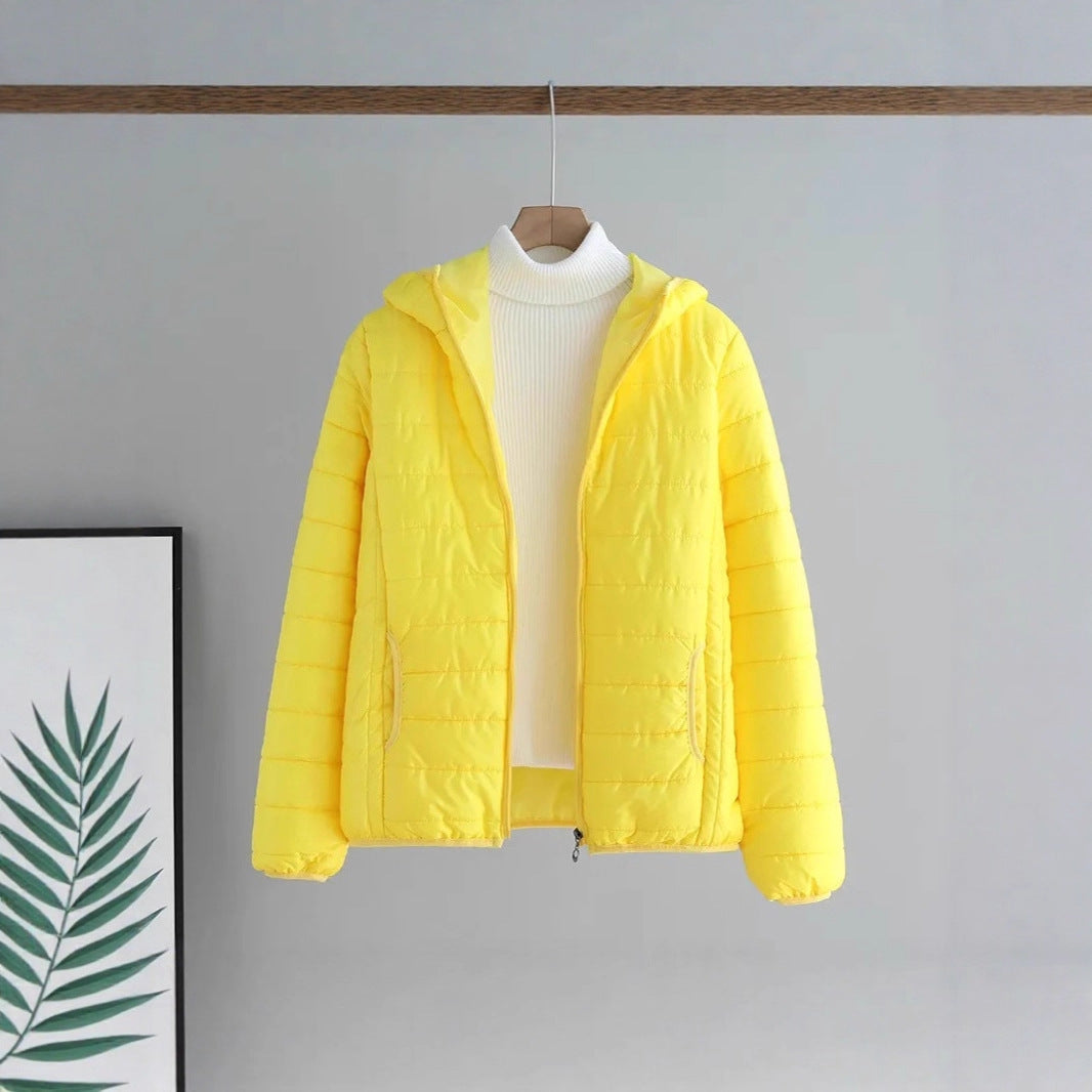 Women’s Fashionable Versatile Slimming Cotton-Padded Jacket