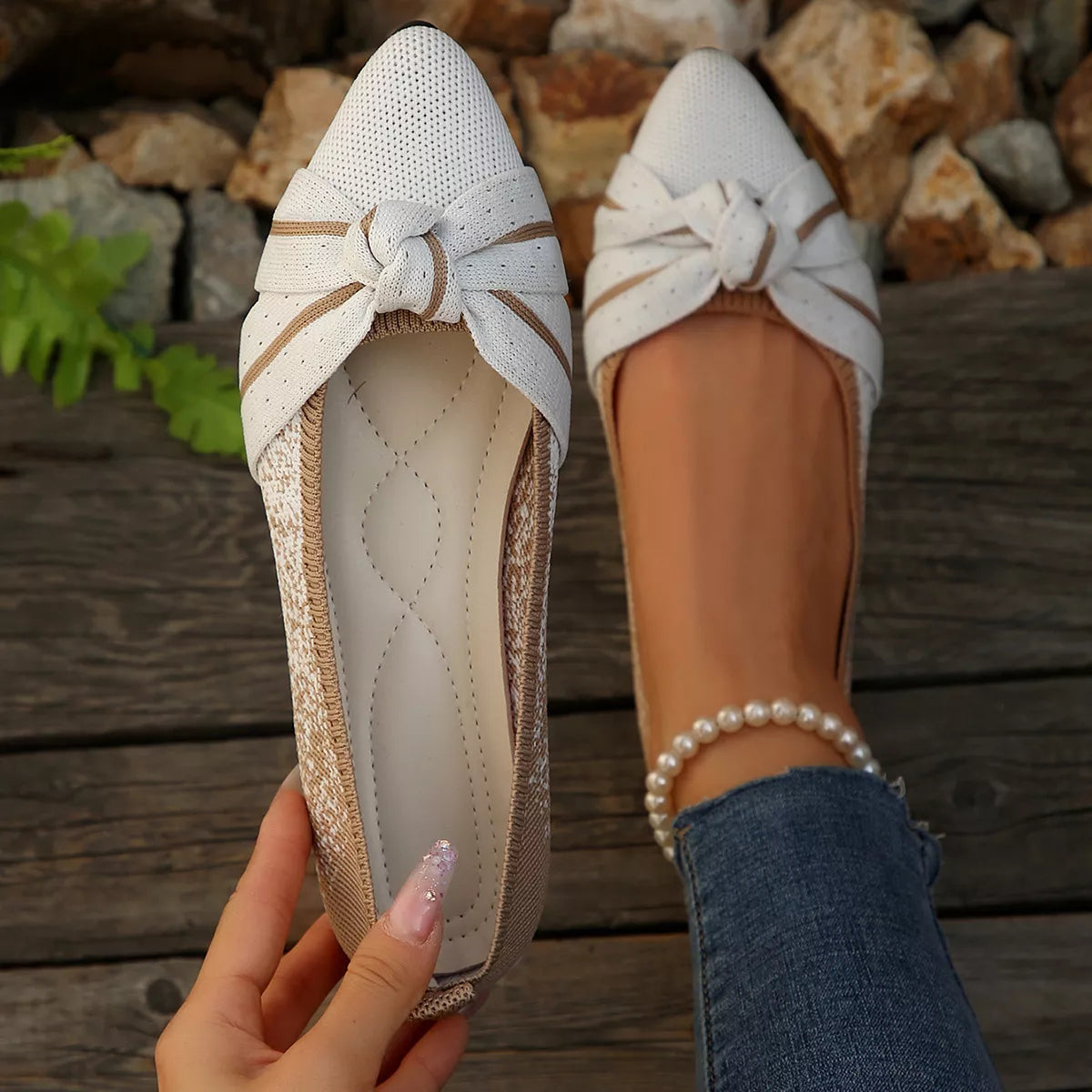 Point Toe Slip-Ons