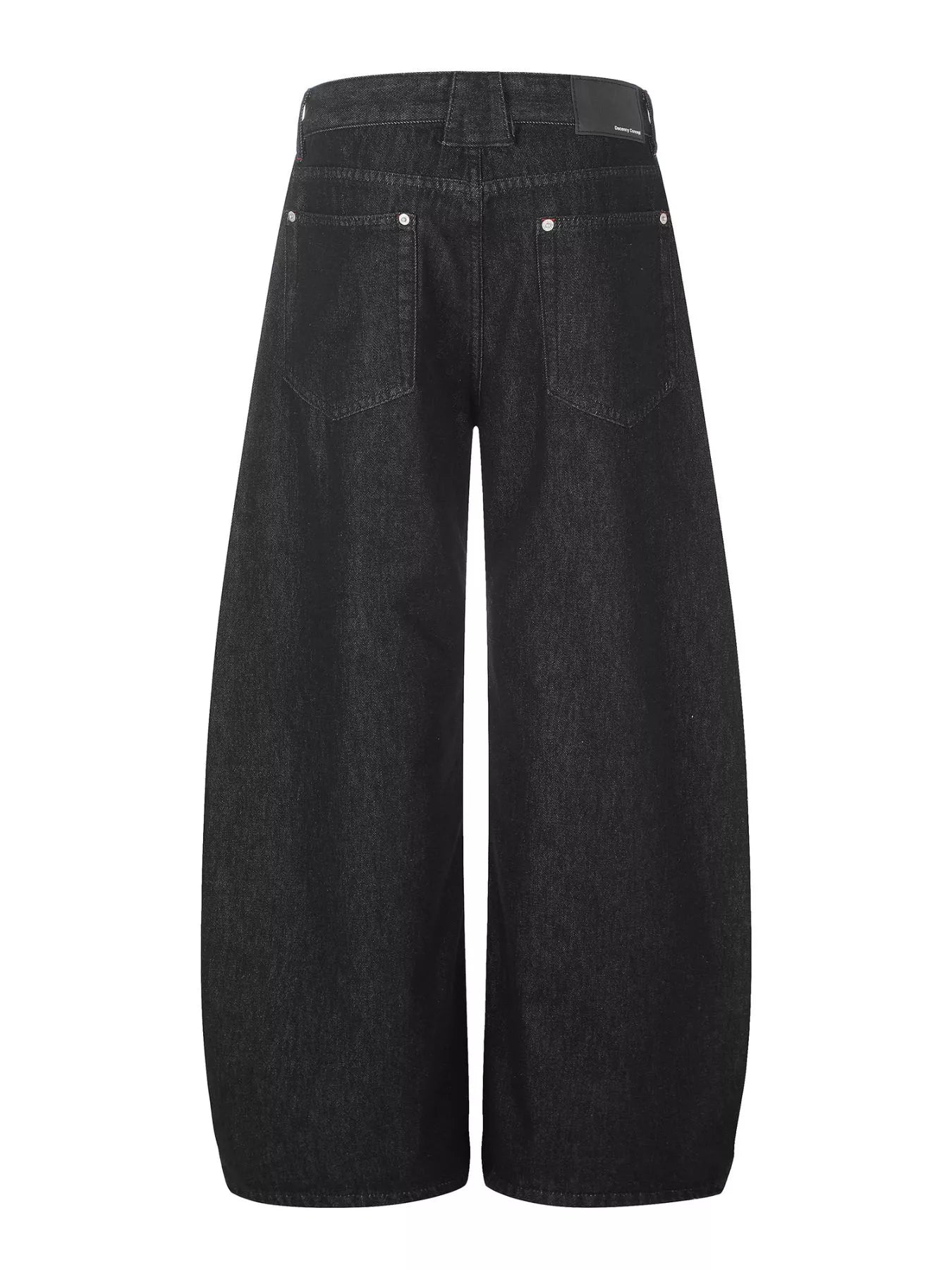 Men's High-Waisted Wide-Leg Jeans