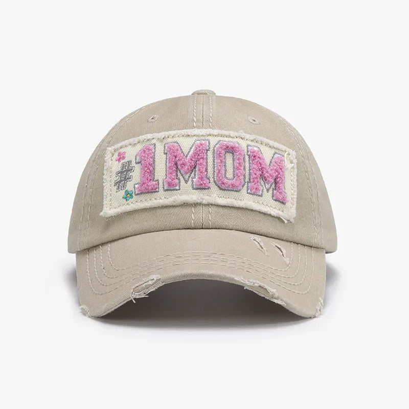 Letter Adjustable Cotton Baseball Cap