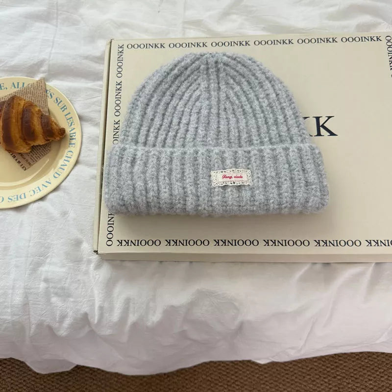 Warm Knitted Beanie Hat