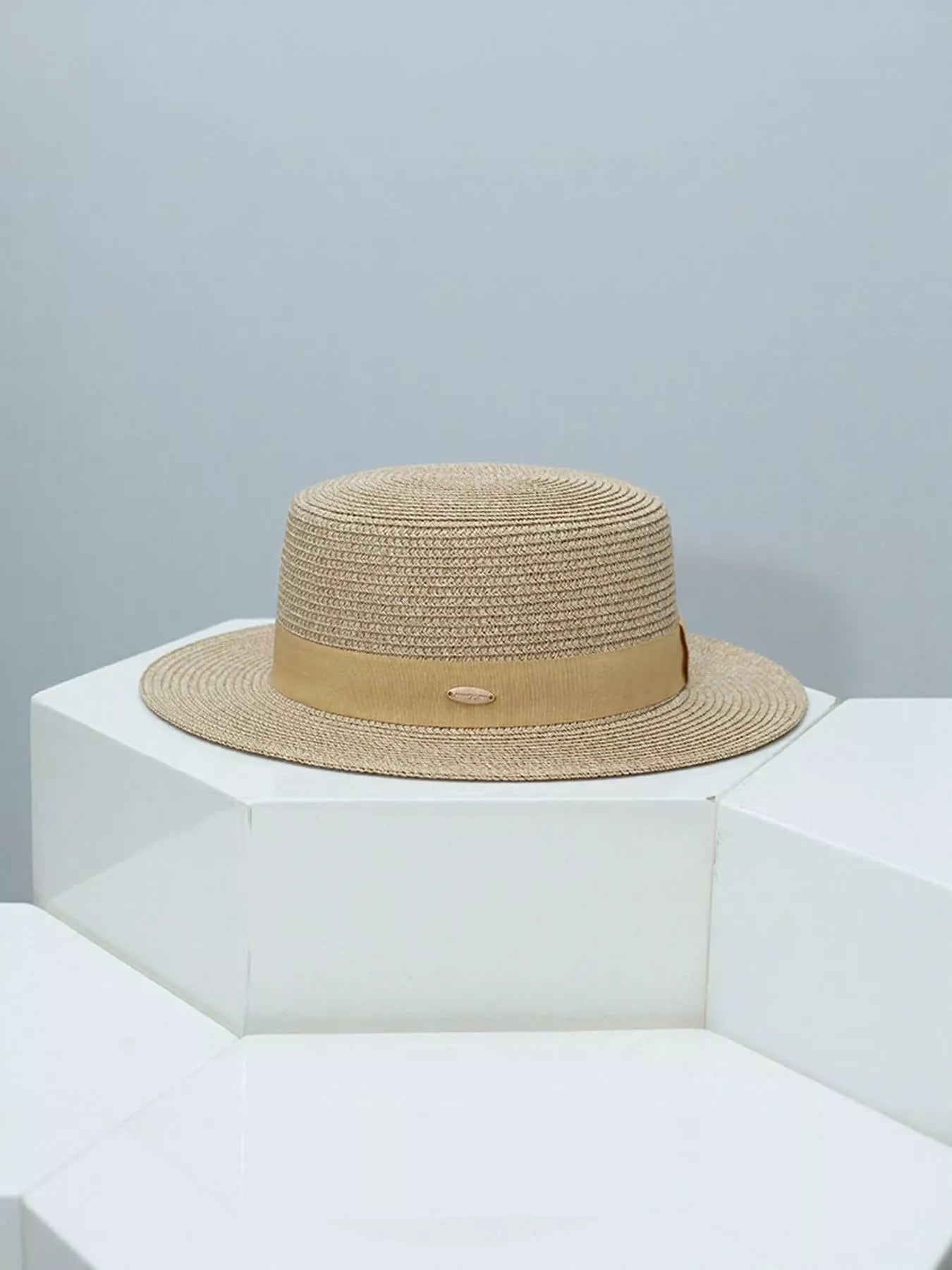 Straw Boater Hat