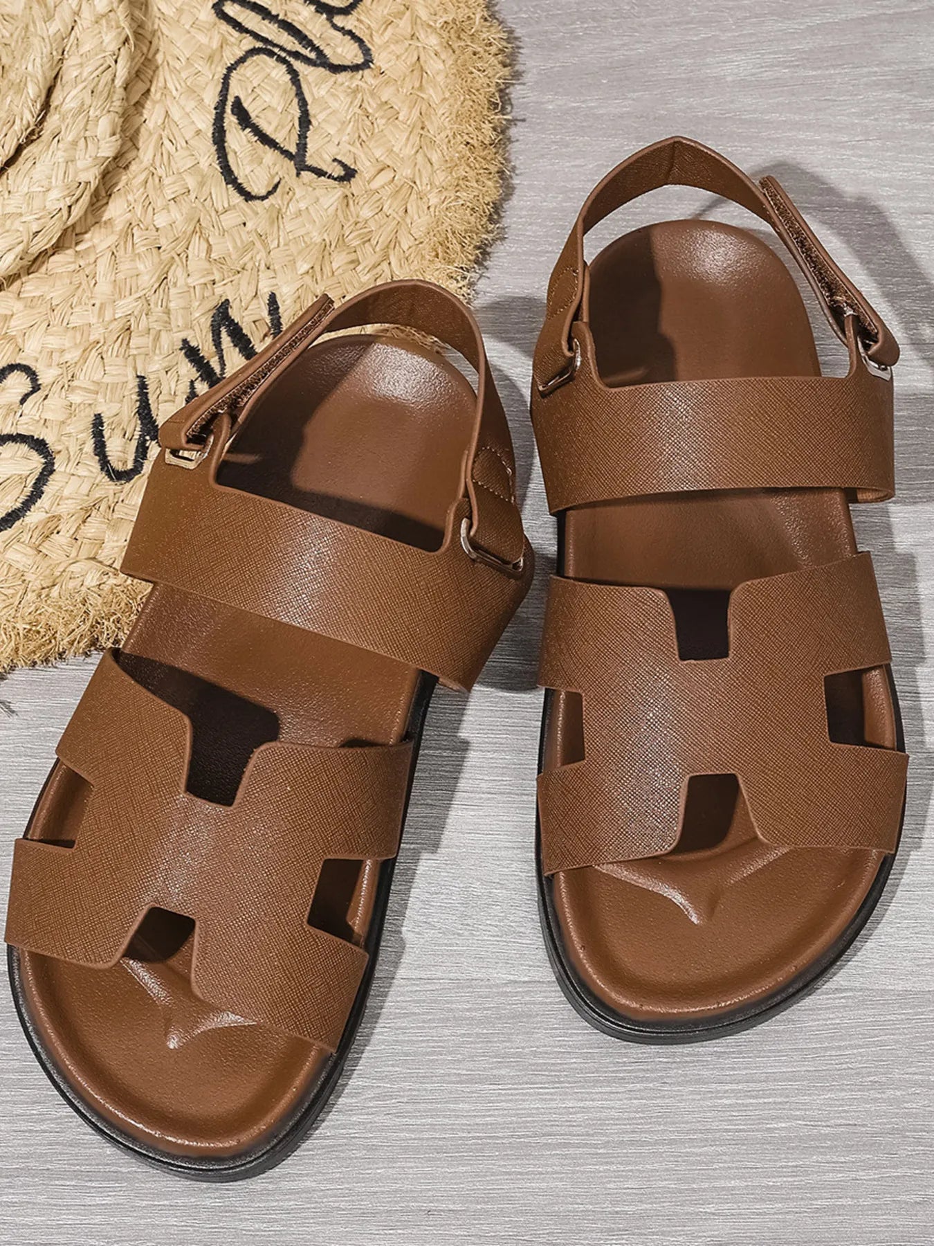 H-Style Gladiator Sandals with Ankle Strap