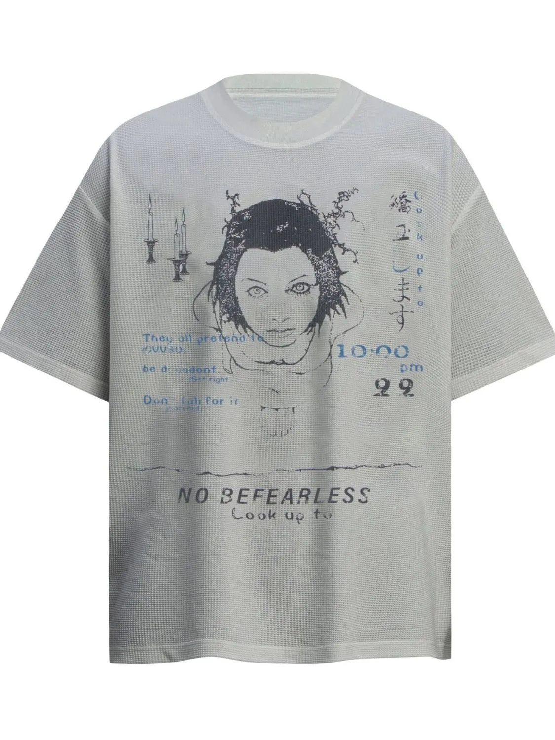 Men's Graphic Short Sleeve Oversized T-Shirt
