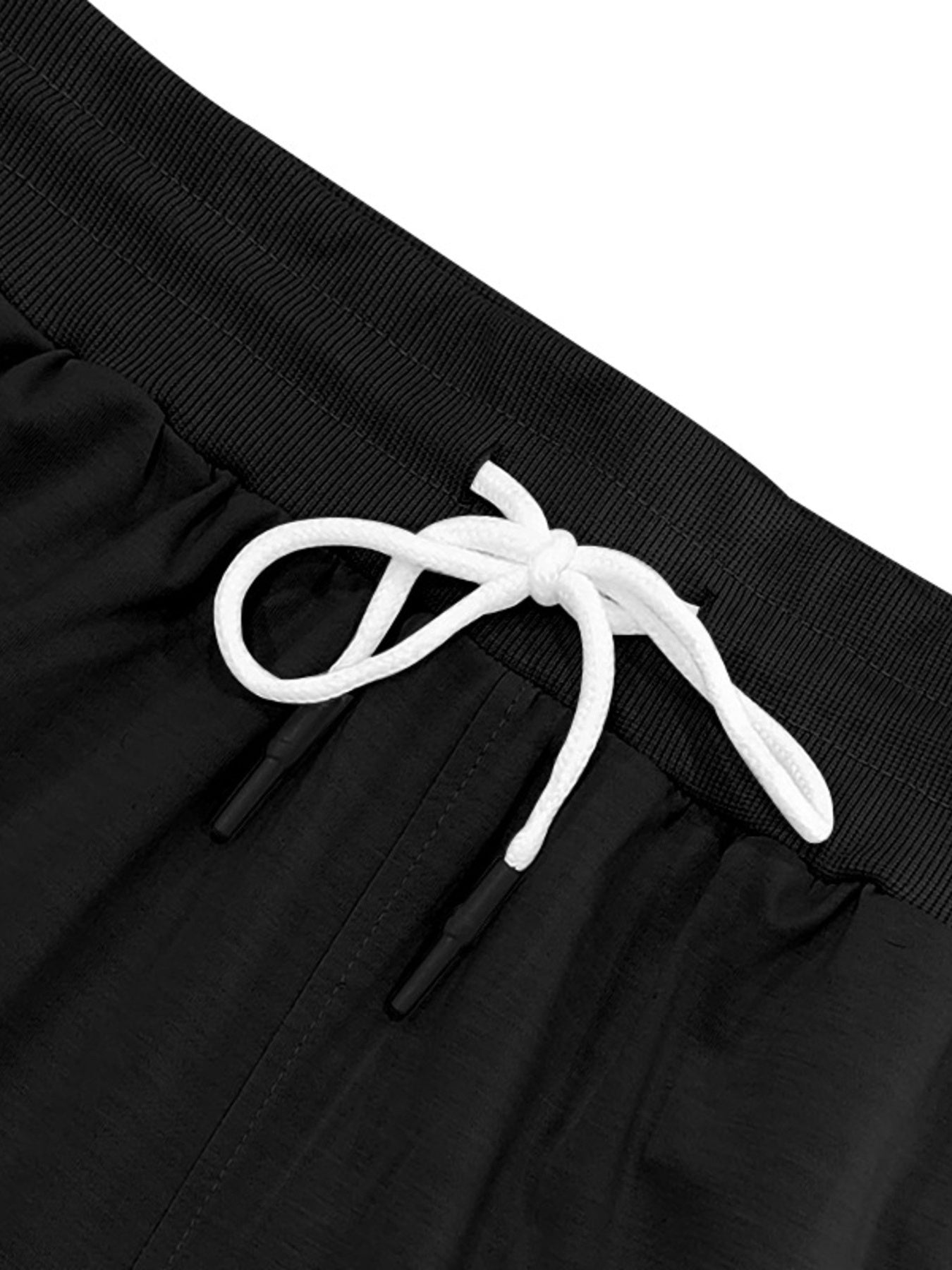 Men's Full Size Drawstring Casual Shorts Plus Size