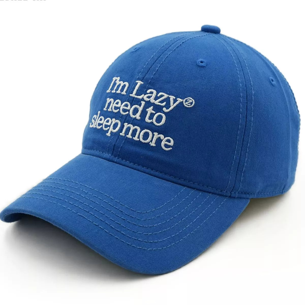Embroidered Slogan Baseball Cap