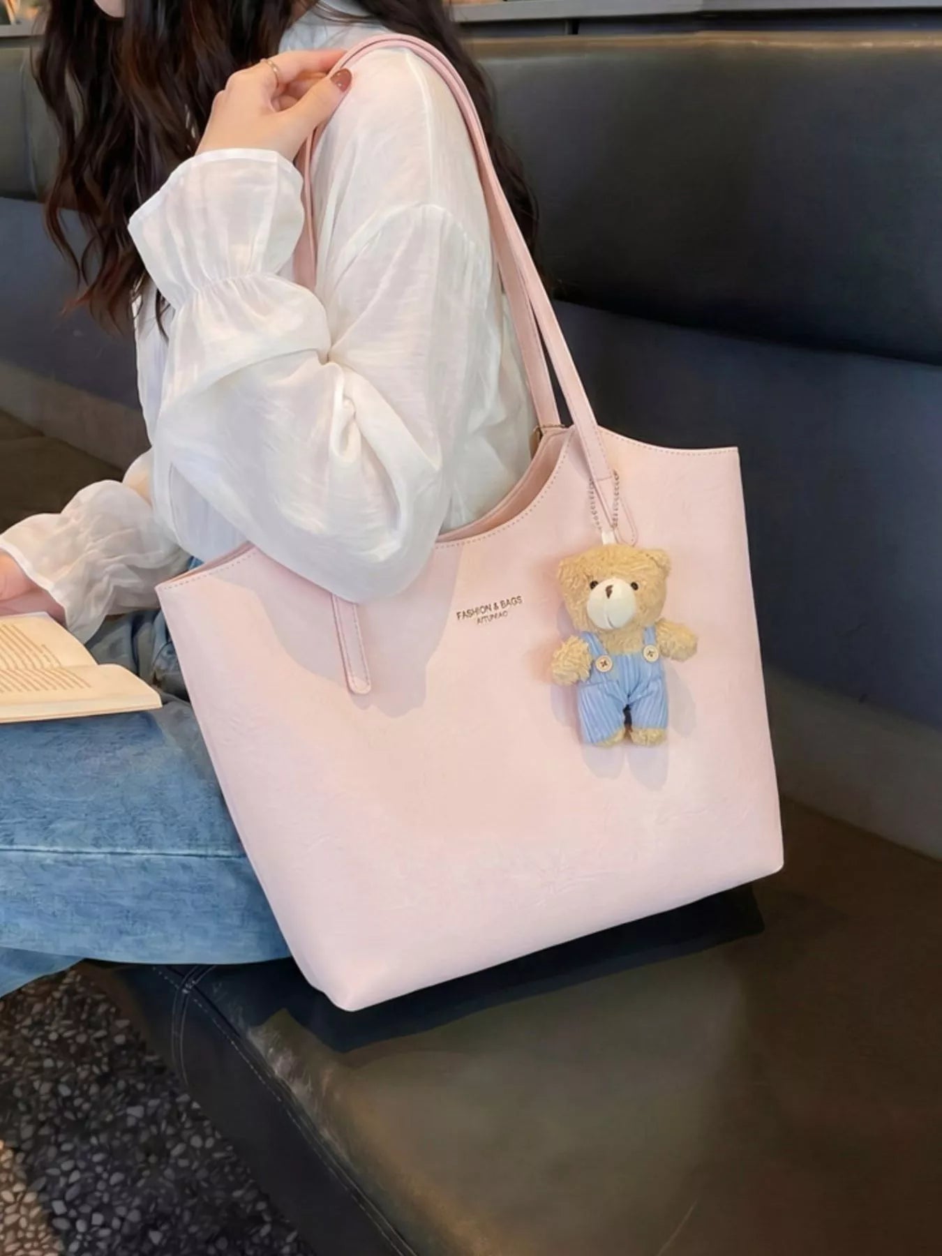 PU Leather Shoulder Bag