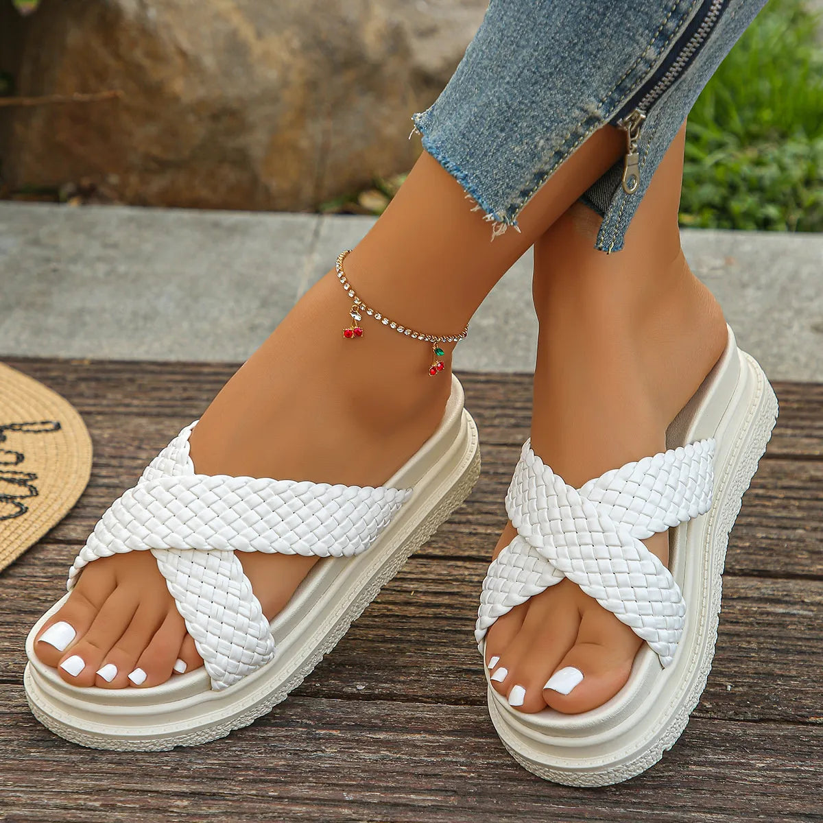 Open Toe Platform Sandals