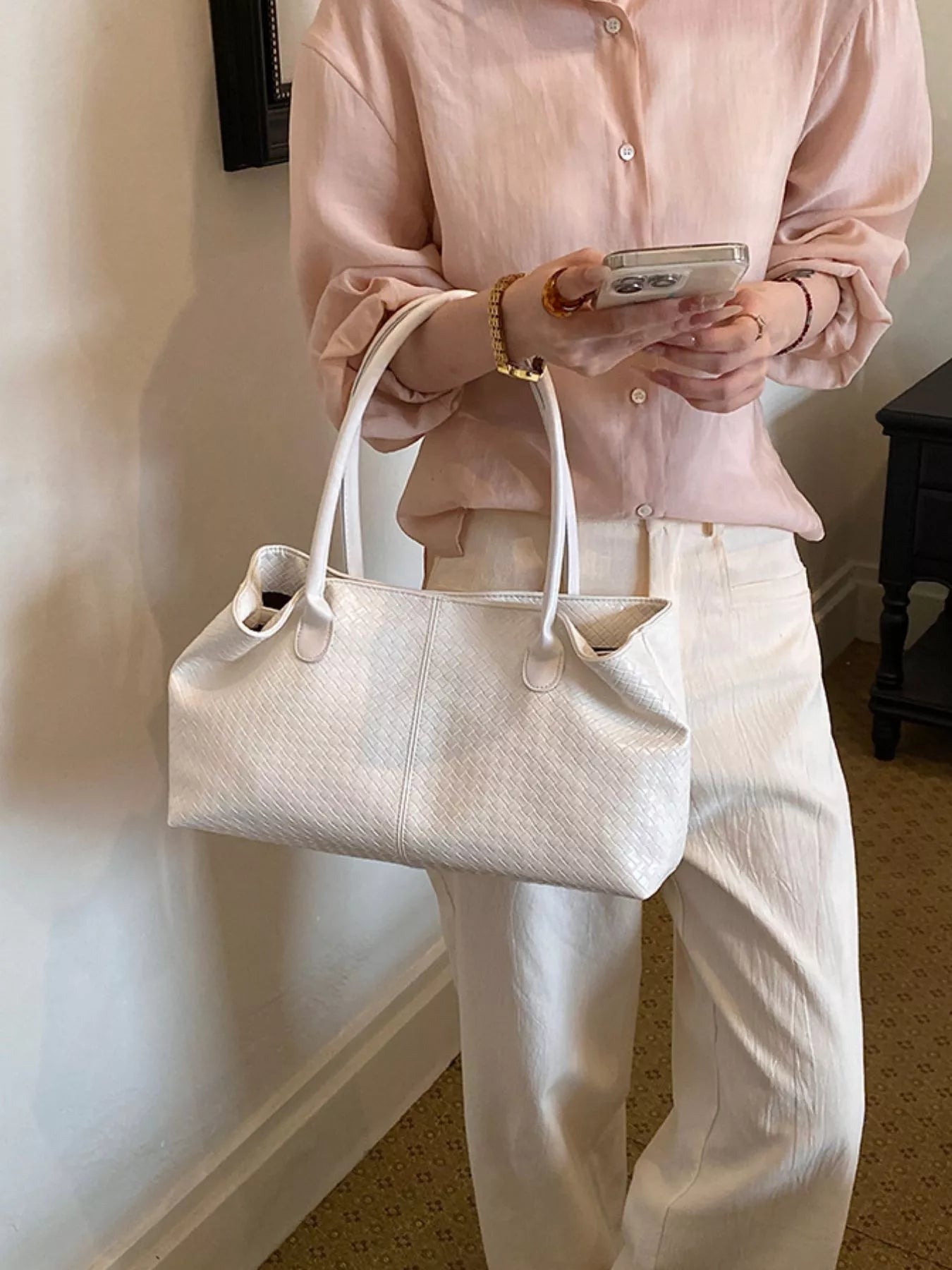 PU Leather Shoulder Bag