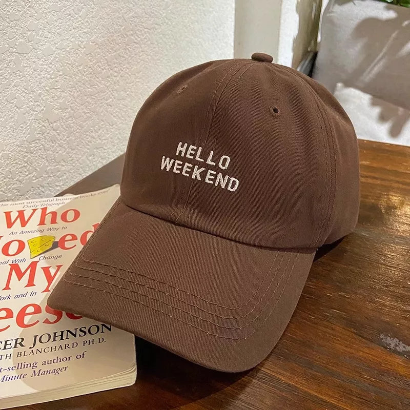 Casual Embroidered Baseball Cap