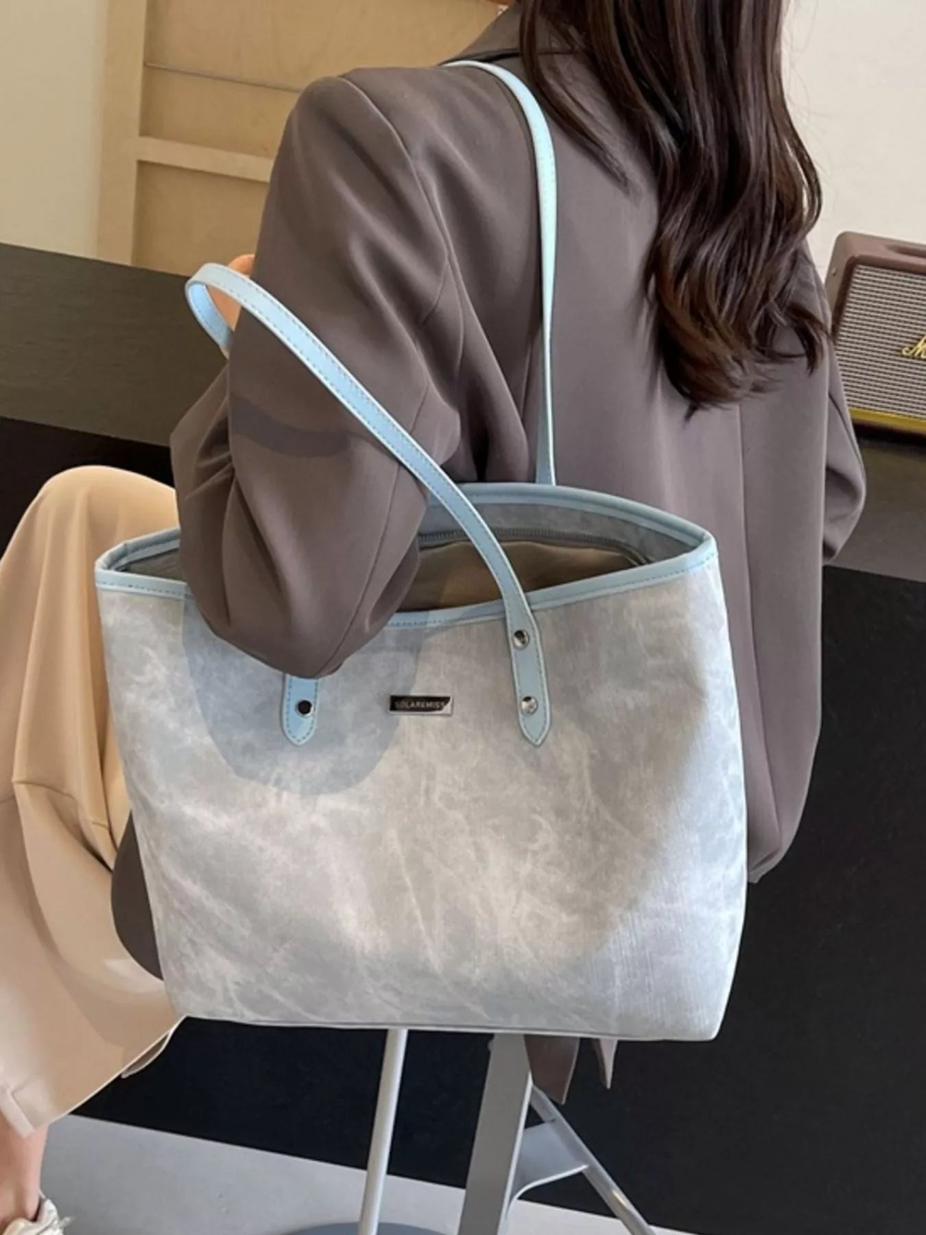 PU Leather Shoulder Bag