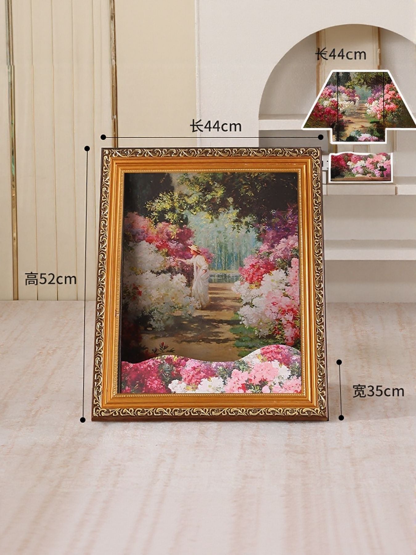 Artistic Framed Cat House