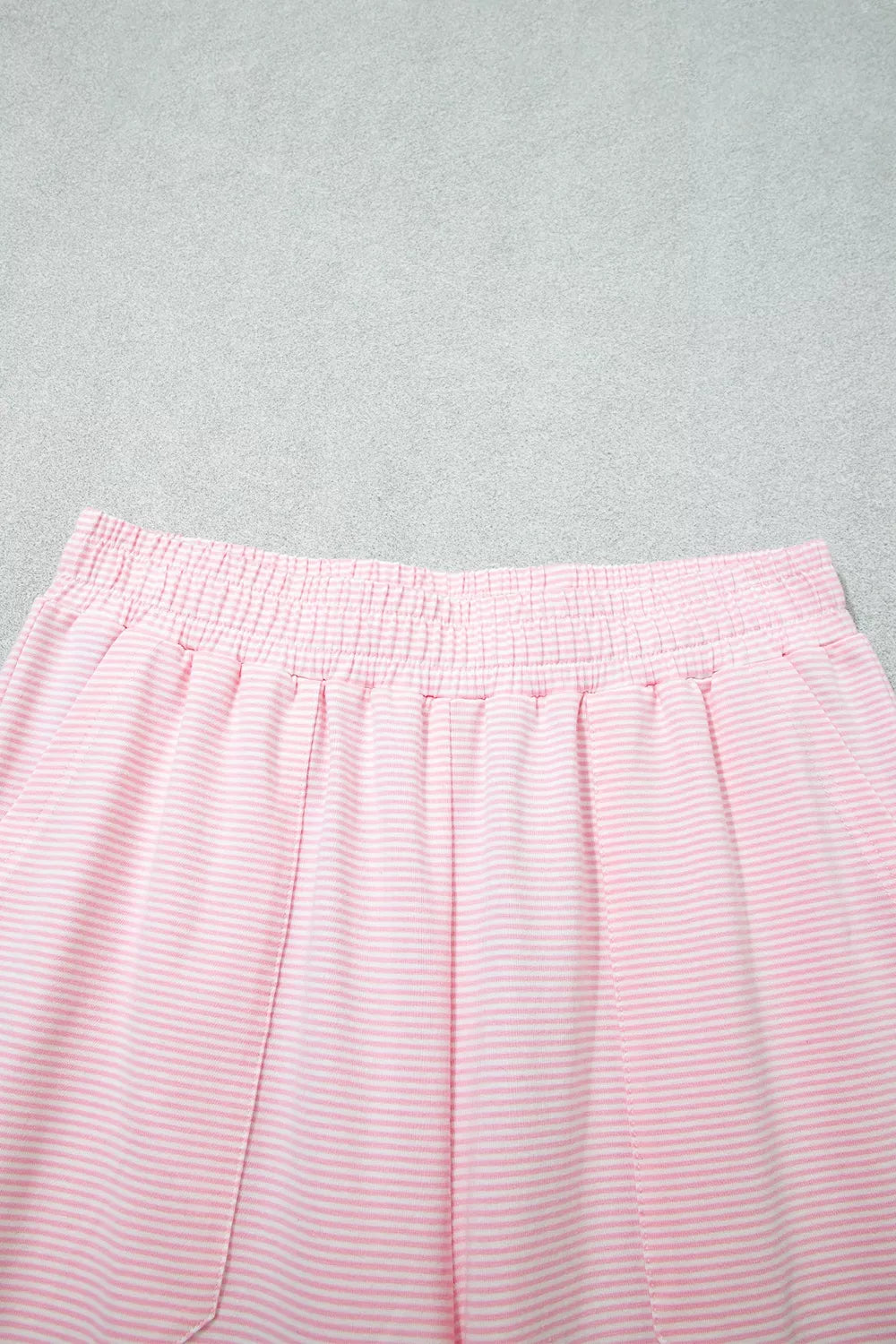 Striped Long Sleeve Top and Pants Set