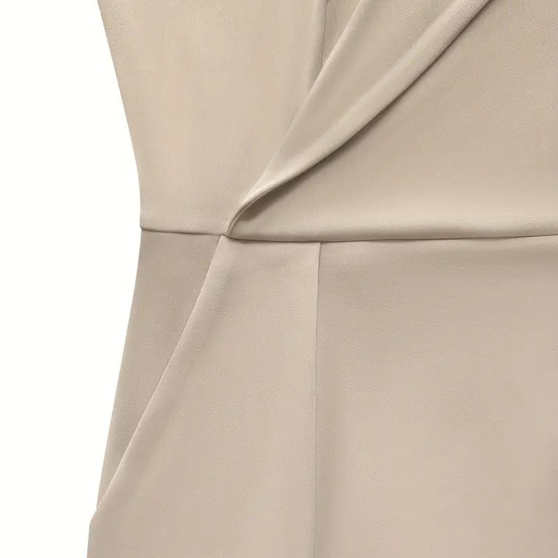 Women's V-Neck Short Dress With Pockets - Long Sleeve Belted Casual Fall Dress (See size chart where applicable)