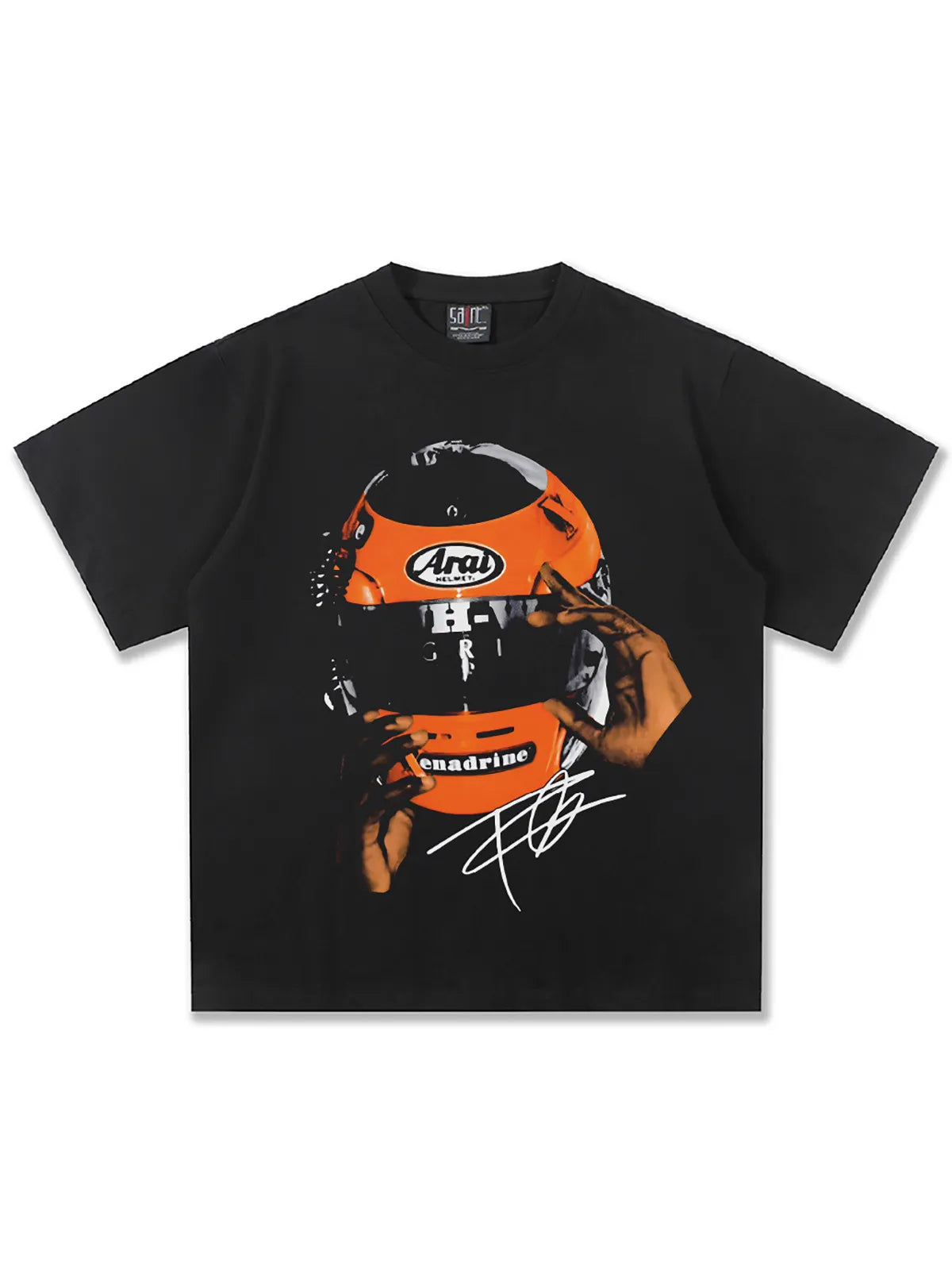 Men's Graphic Round Neck Short Sleeve T-Shirt