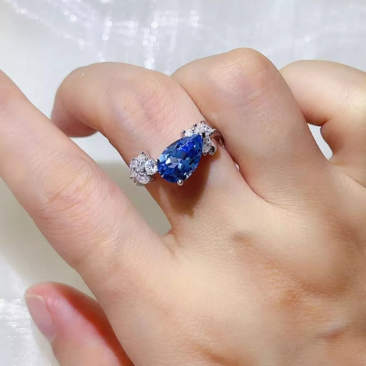 3 Carat Moissanite 925 Sterling Silver Ring