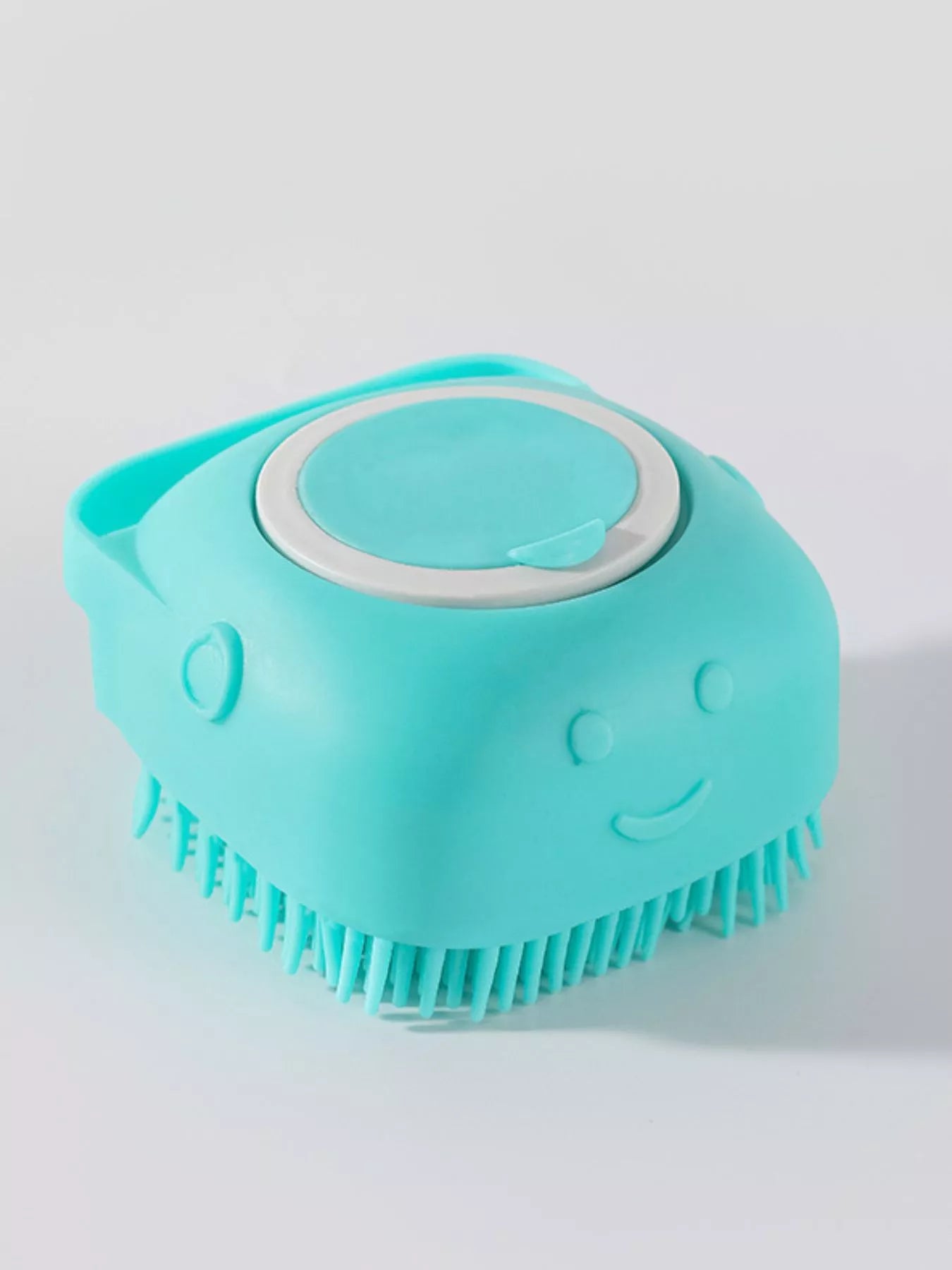 Cute Cartoon Silicone Pet Bath Brush