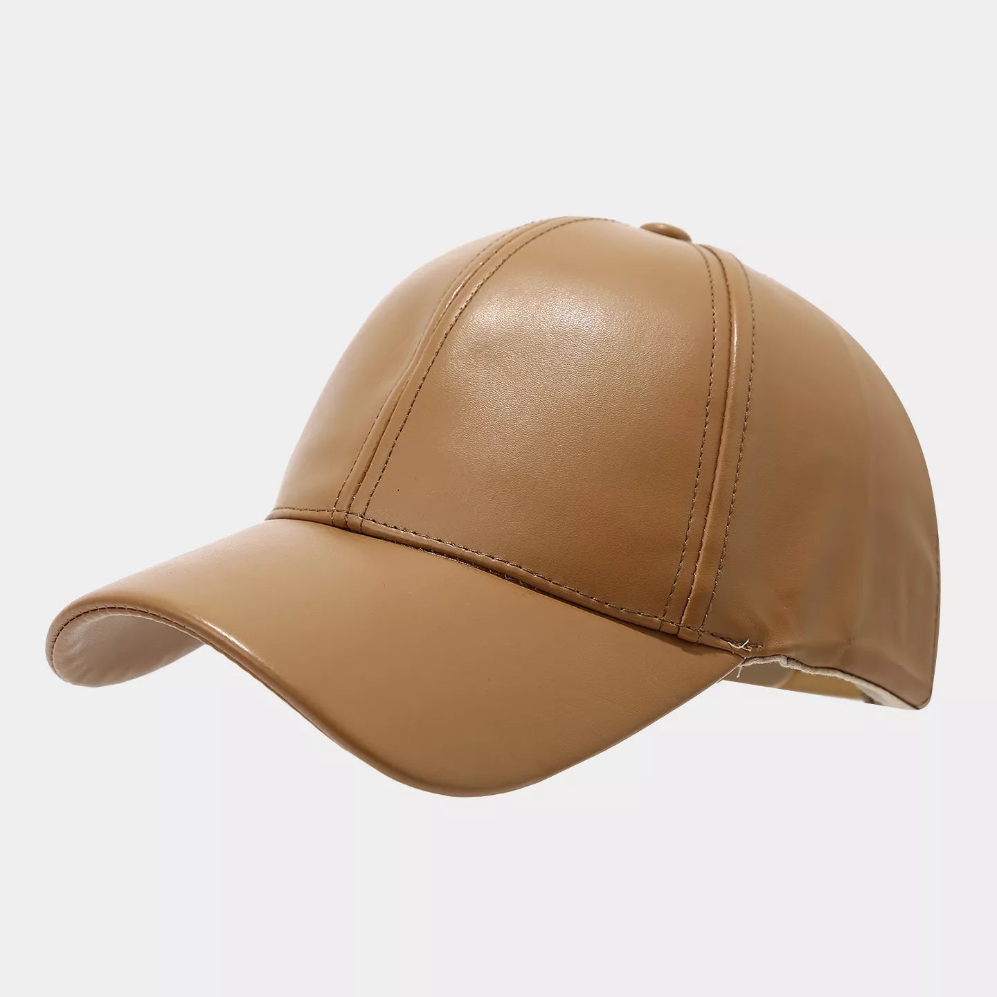 PU Leather Baseball Cap