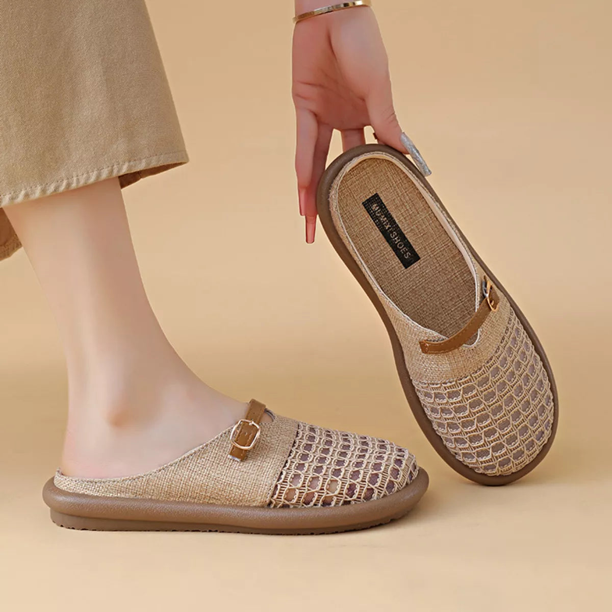 Breathable Woven Sandals