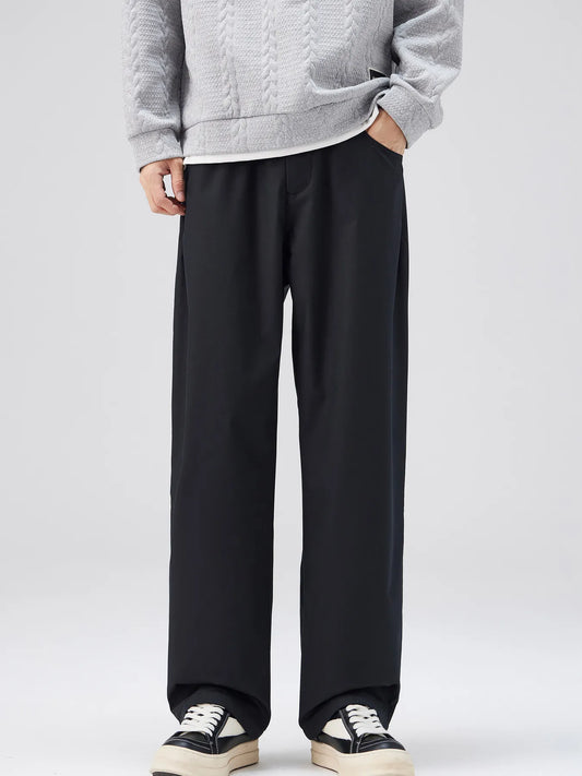 Men's Full Size Loose Fit Casual Pants Plus Size