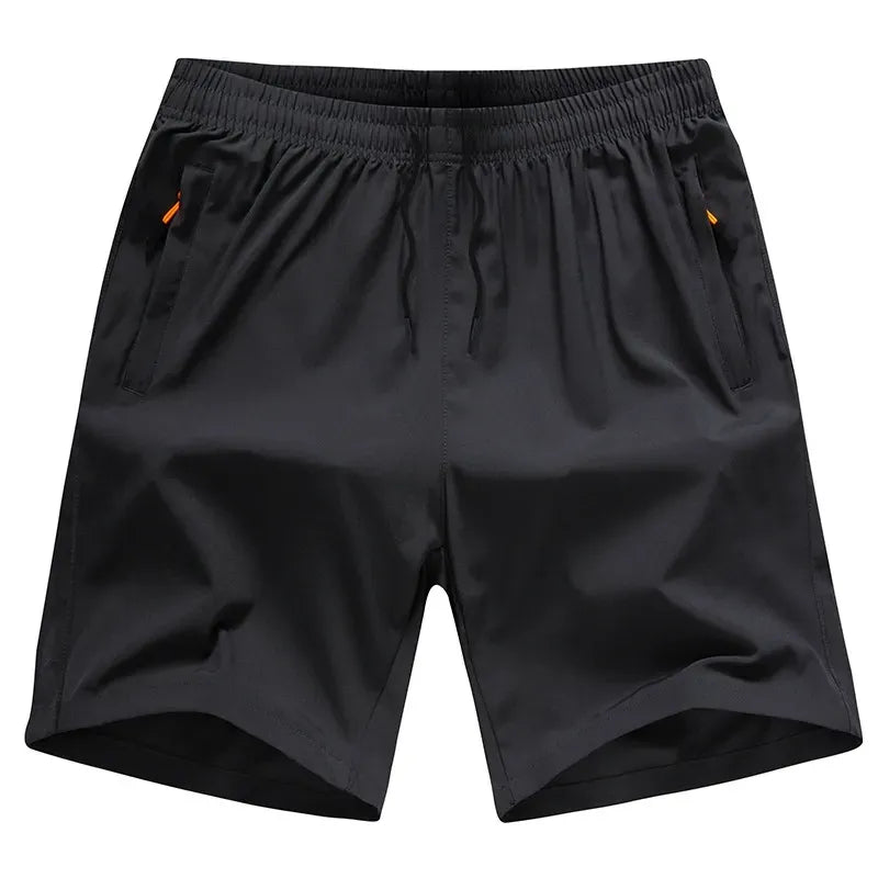 Men's Plus Size Quick-Dry Pocketed Shorts