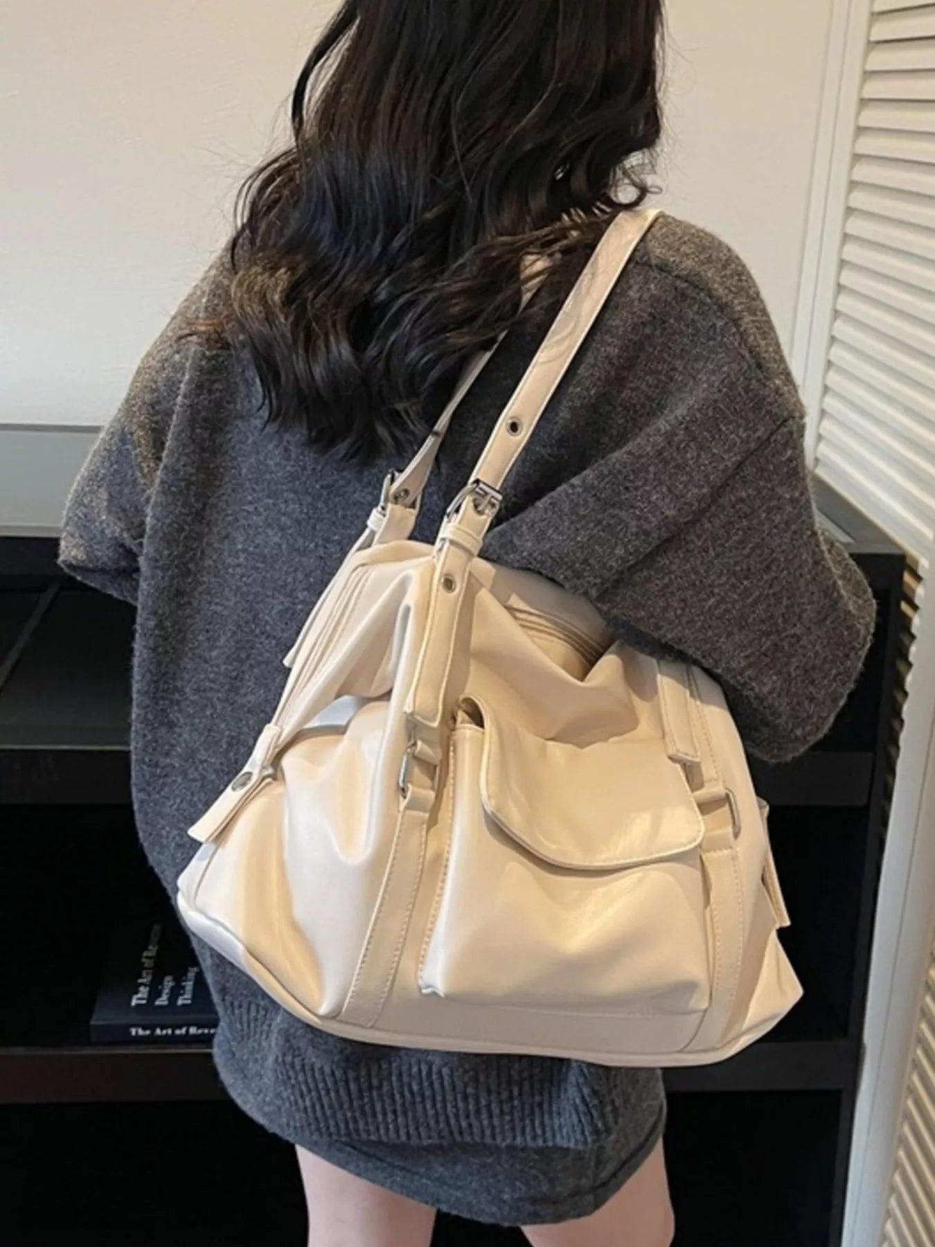 Multiple Pockets Handbag