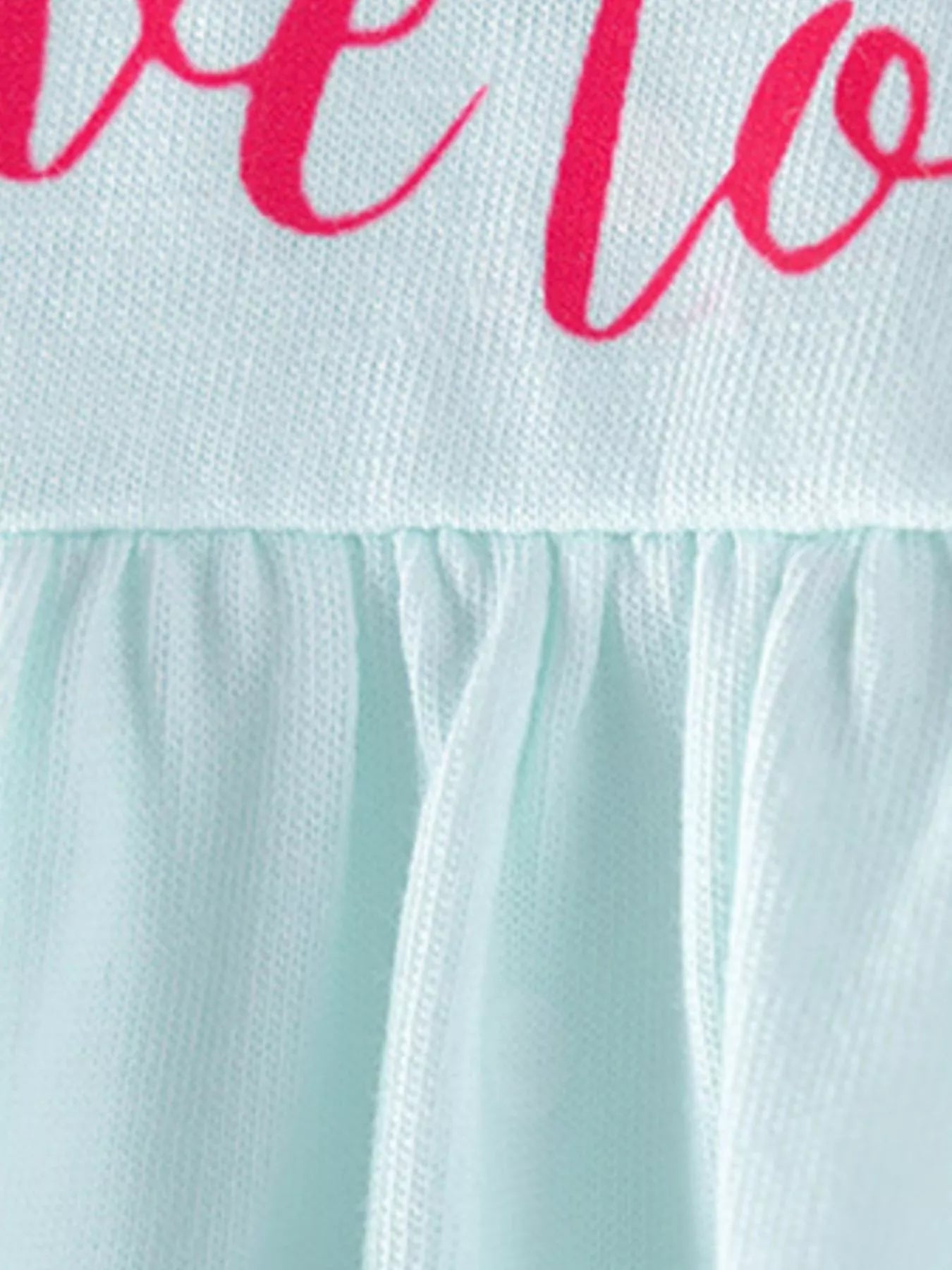Children‘s Ballet Dancer Print Long Sleeve Dress