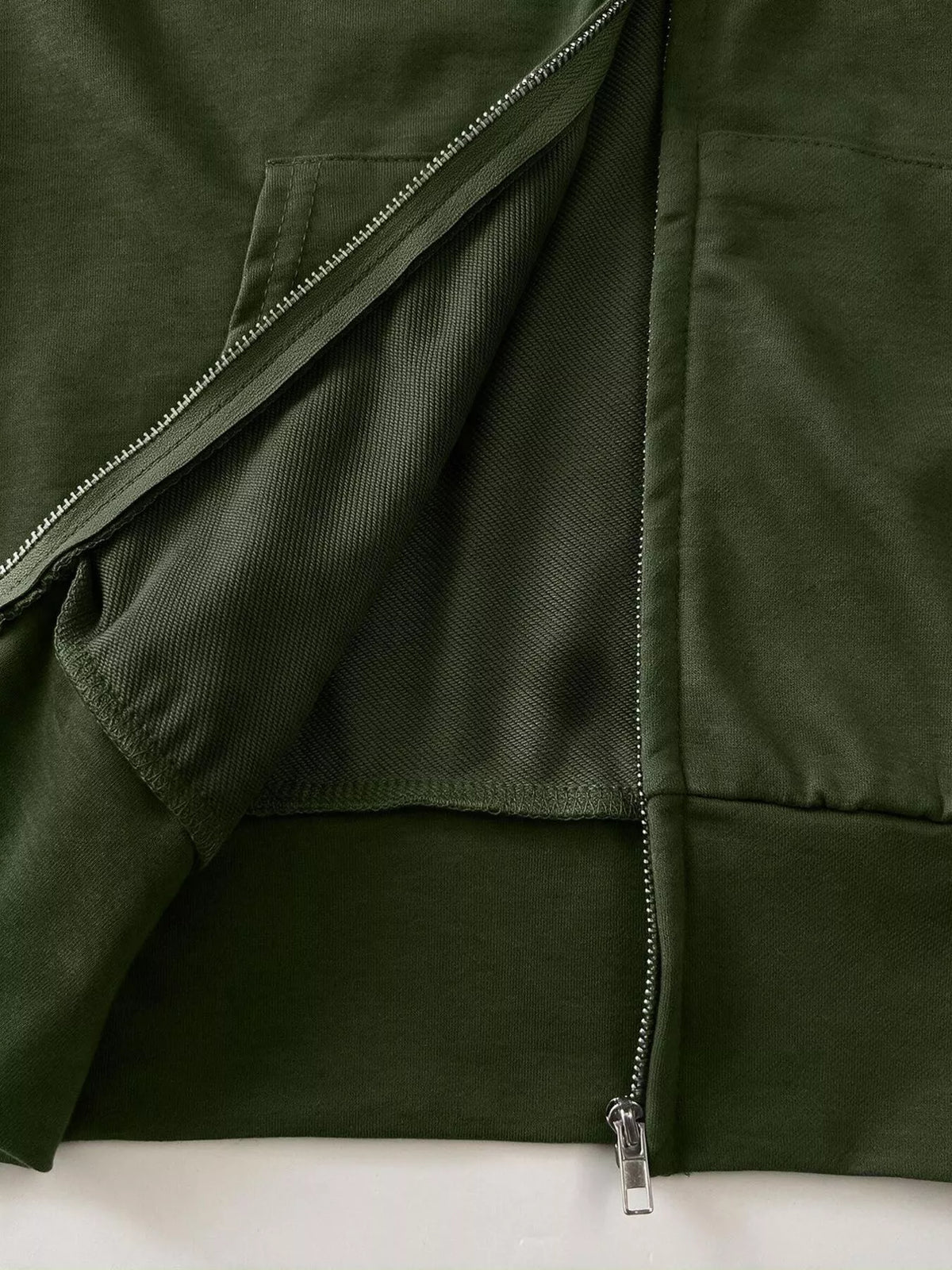 Slim-Fit Zip-Up Hoodie