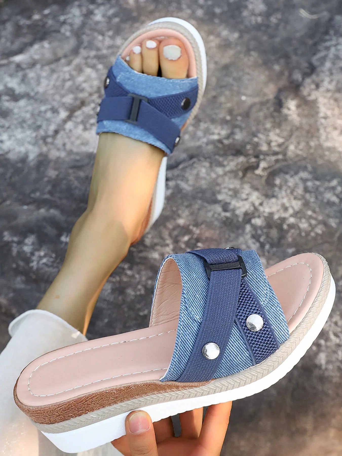 Casual Platform Wedge Sandals