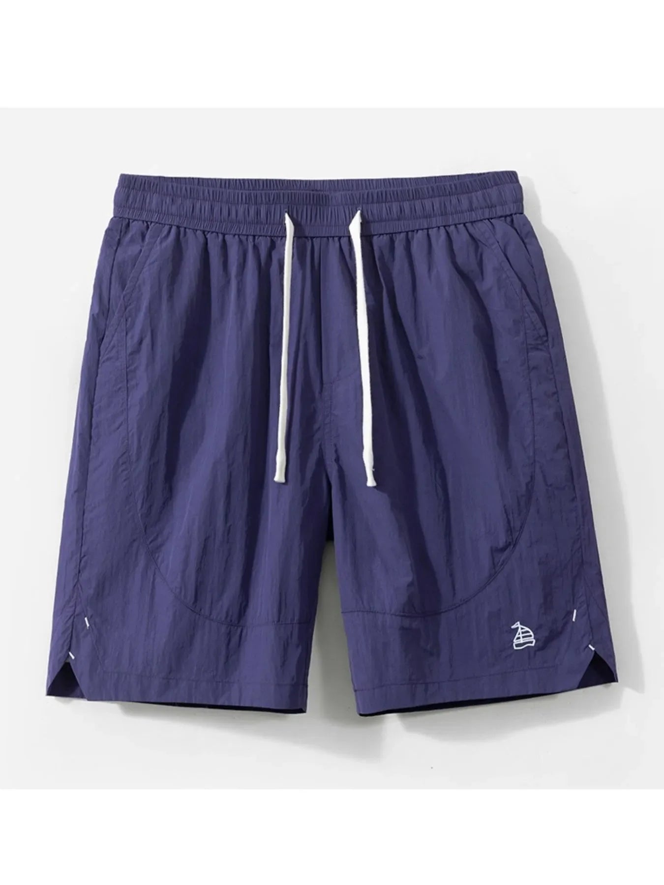 Men's Plus Size Drawstring Pocketed Shorts