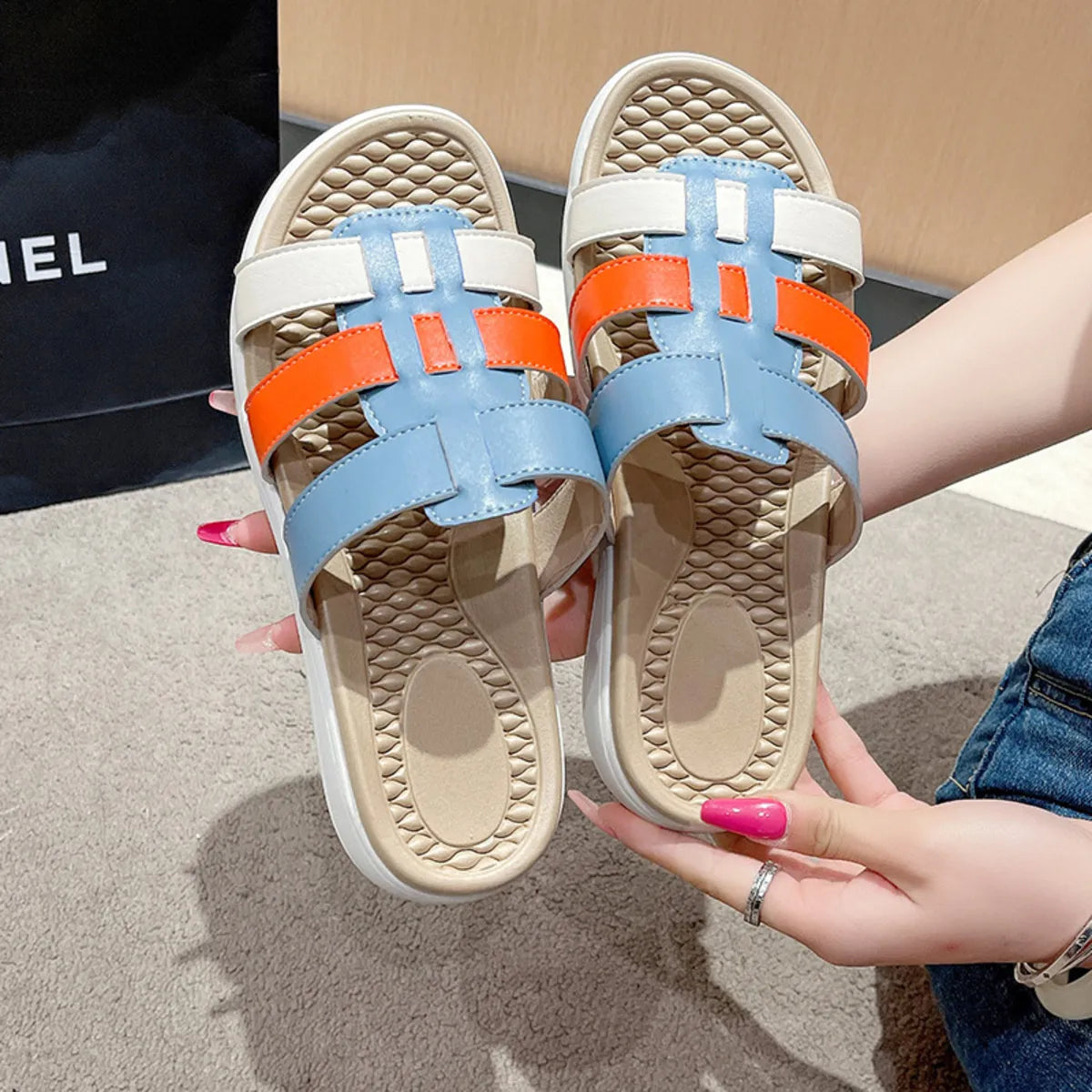 Open Toe Platform Sandals
