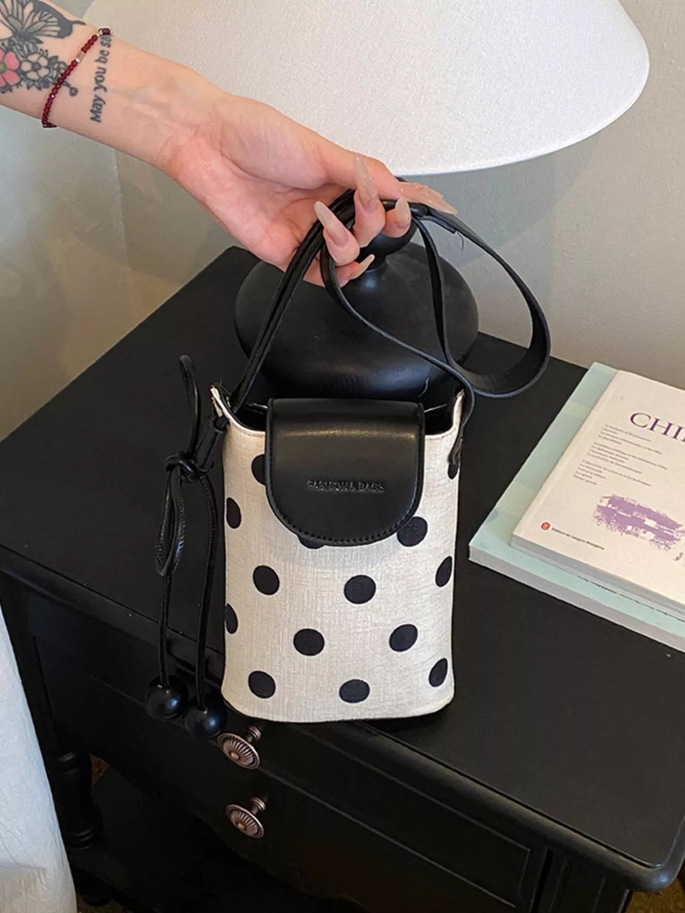 Polka Dot Crossbody Bag