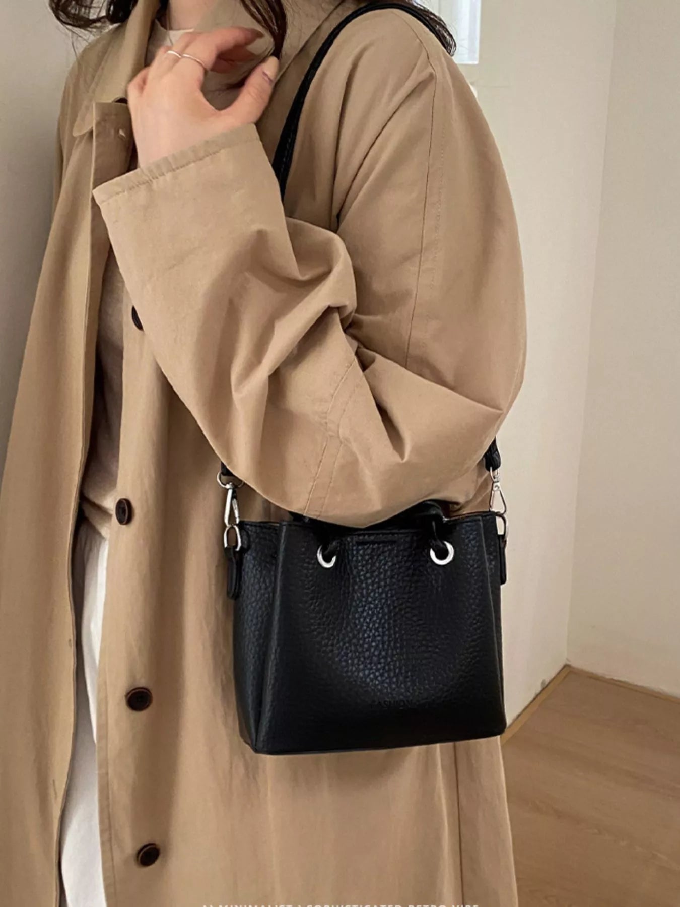 PU Leather Crossbody Bag