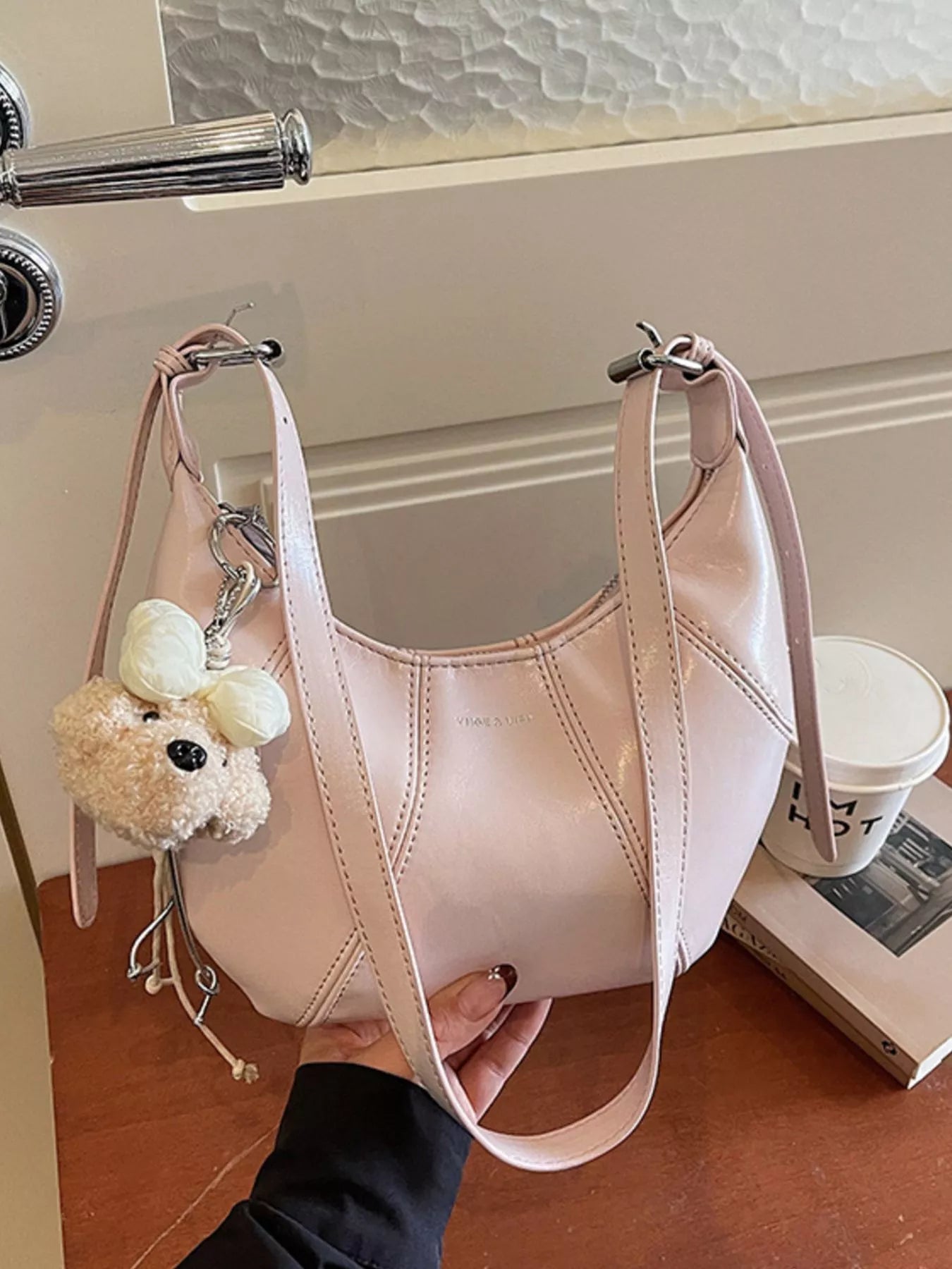 PU Leather Shoulder Bag