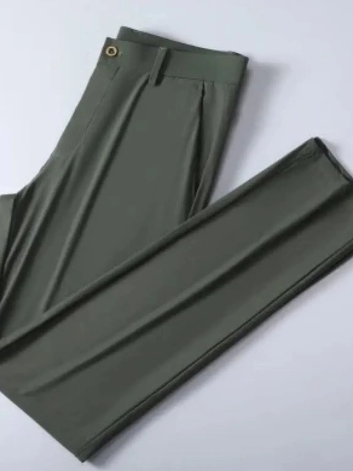 Men's Slim Fit Pants with Pockets