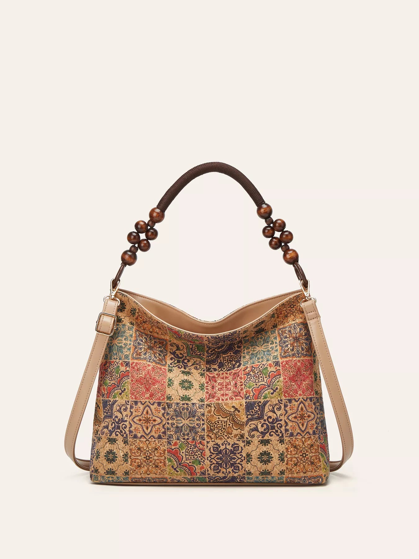 Bohemian Geometric Pattern Hobo Handbag