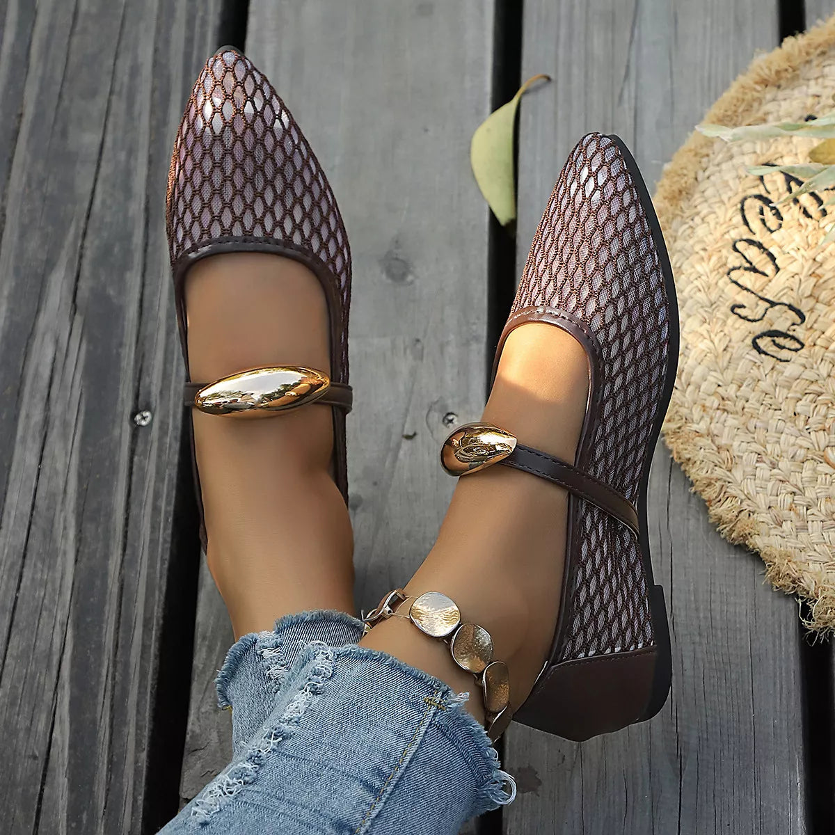 Point Toe Slip-Ons