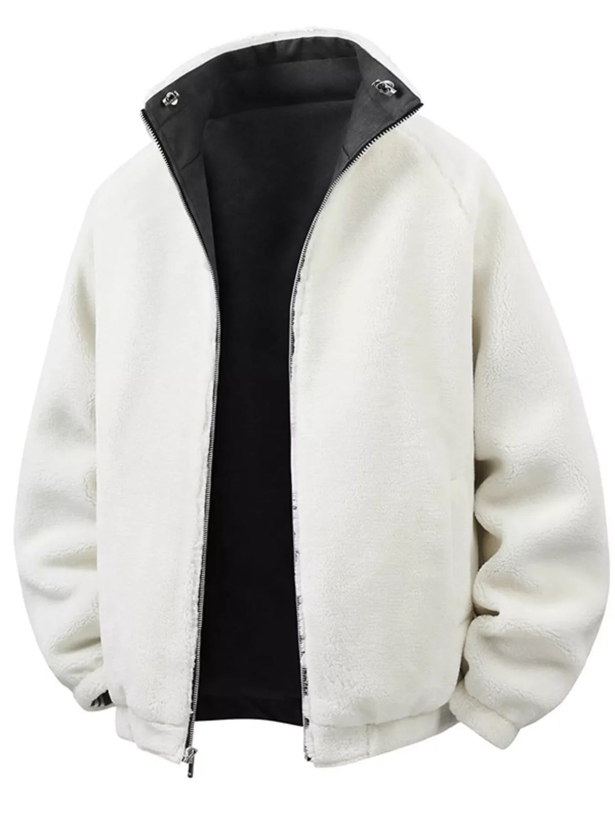 Men's Fleece Lined Zip Up Jacket