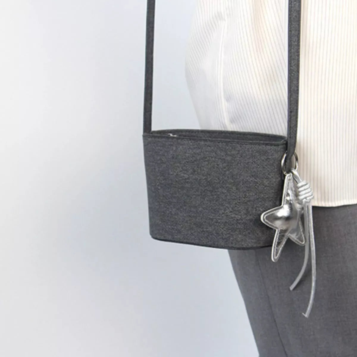 Canvas Bucket Bag