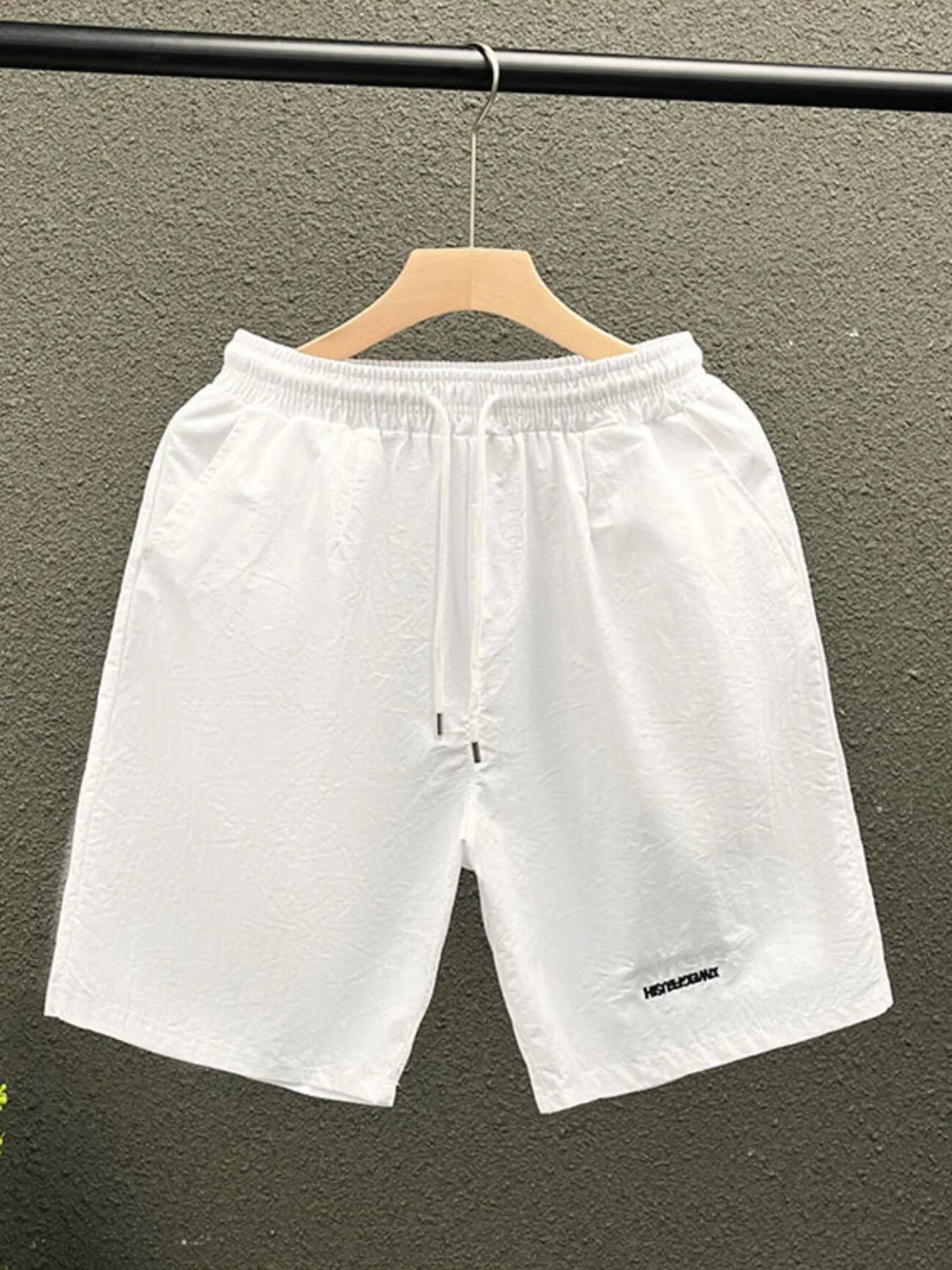 Men's Plus Size Drawstring Shorts