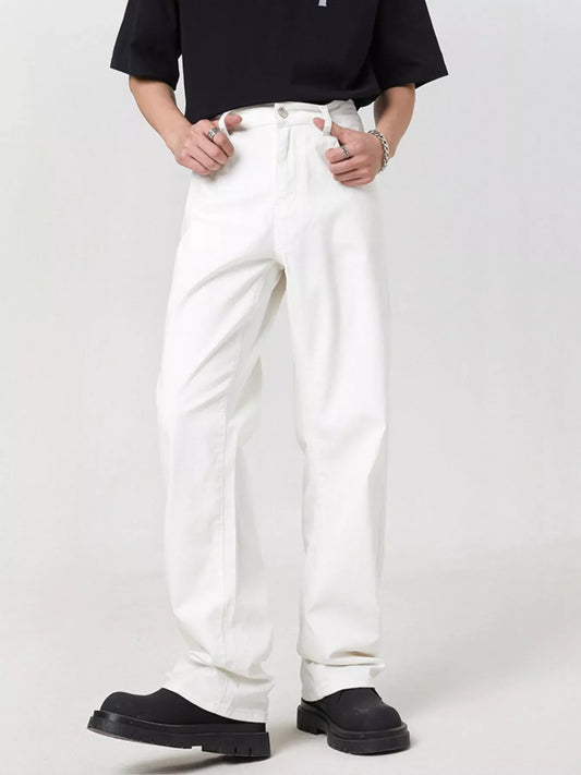 Men's Full Size Wide Leg Jeans Plus Size