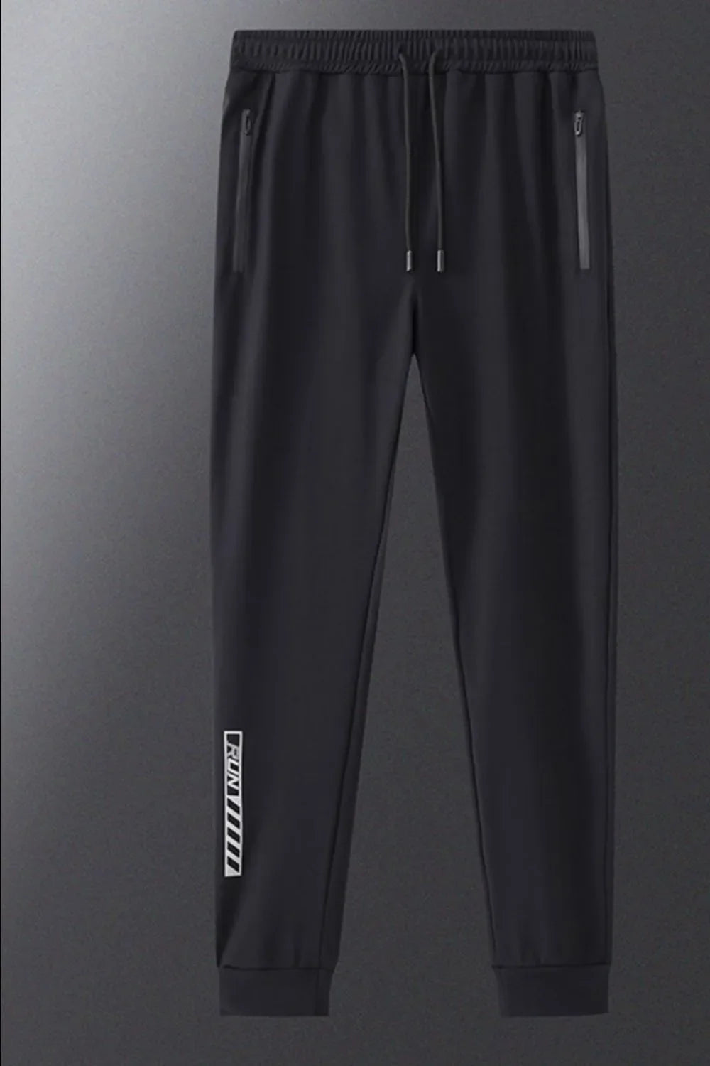 Men's Plus Size Drawstring Joggers with Pockets