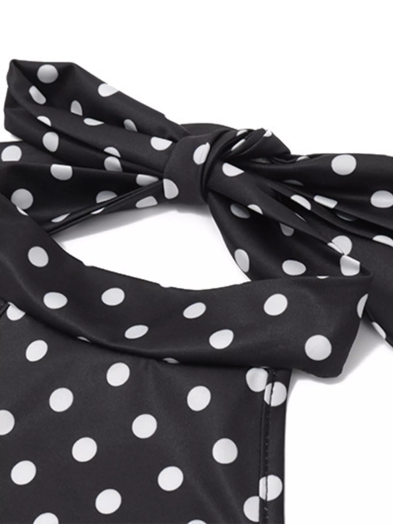 Polka Dot Sleeveless Mini Dress